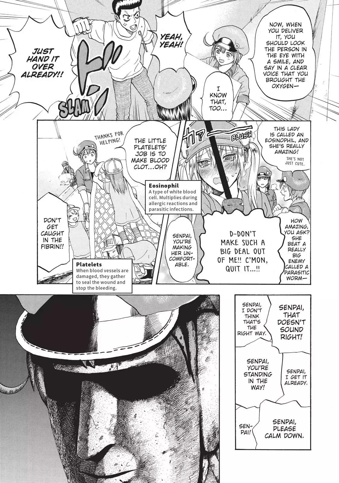 Hataraku Saibou Chapter 17 page 11 - Chapter 17: Hypovolemic Shock (Part I)