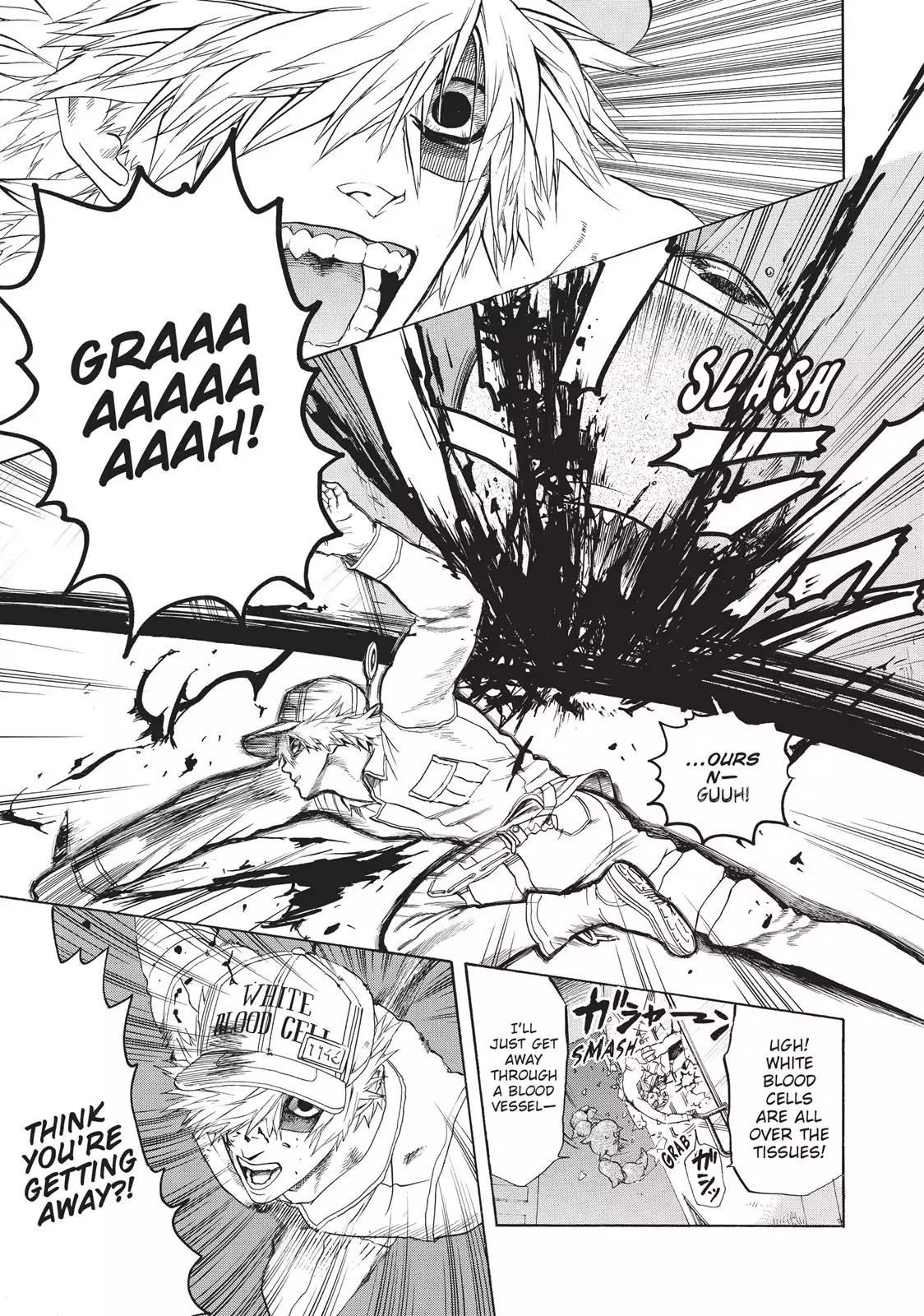 Hataraku Saibou Chapter 17 page 25 - Chapter 17: Hypovolemic Shock (Part I)