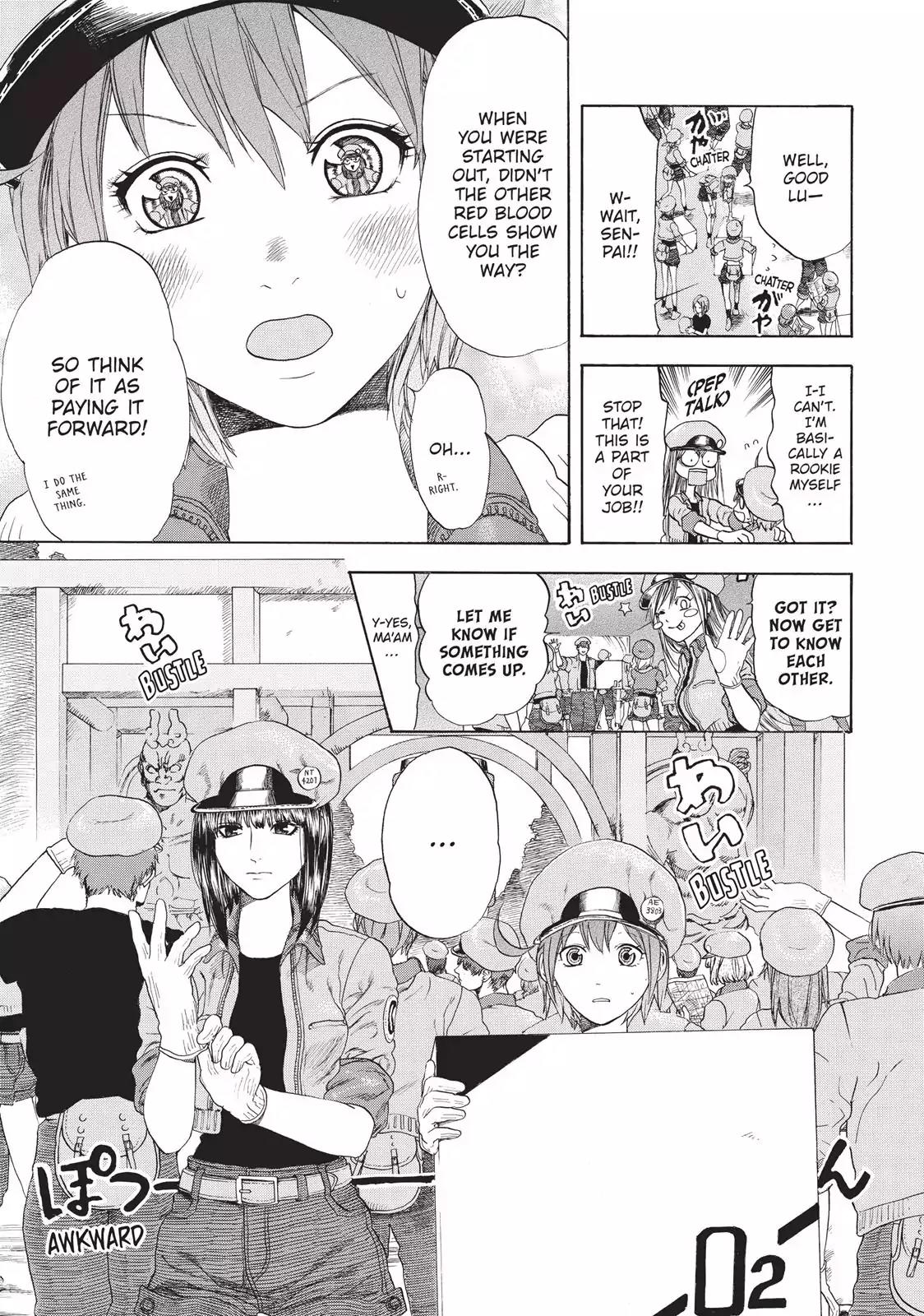 Hataraku Saibou Chapter 17 page 3 - Chapter 17: Hypovolemic Shock (Part I)