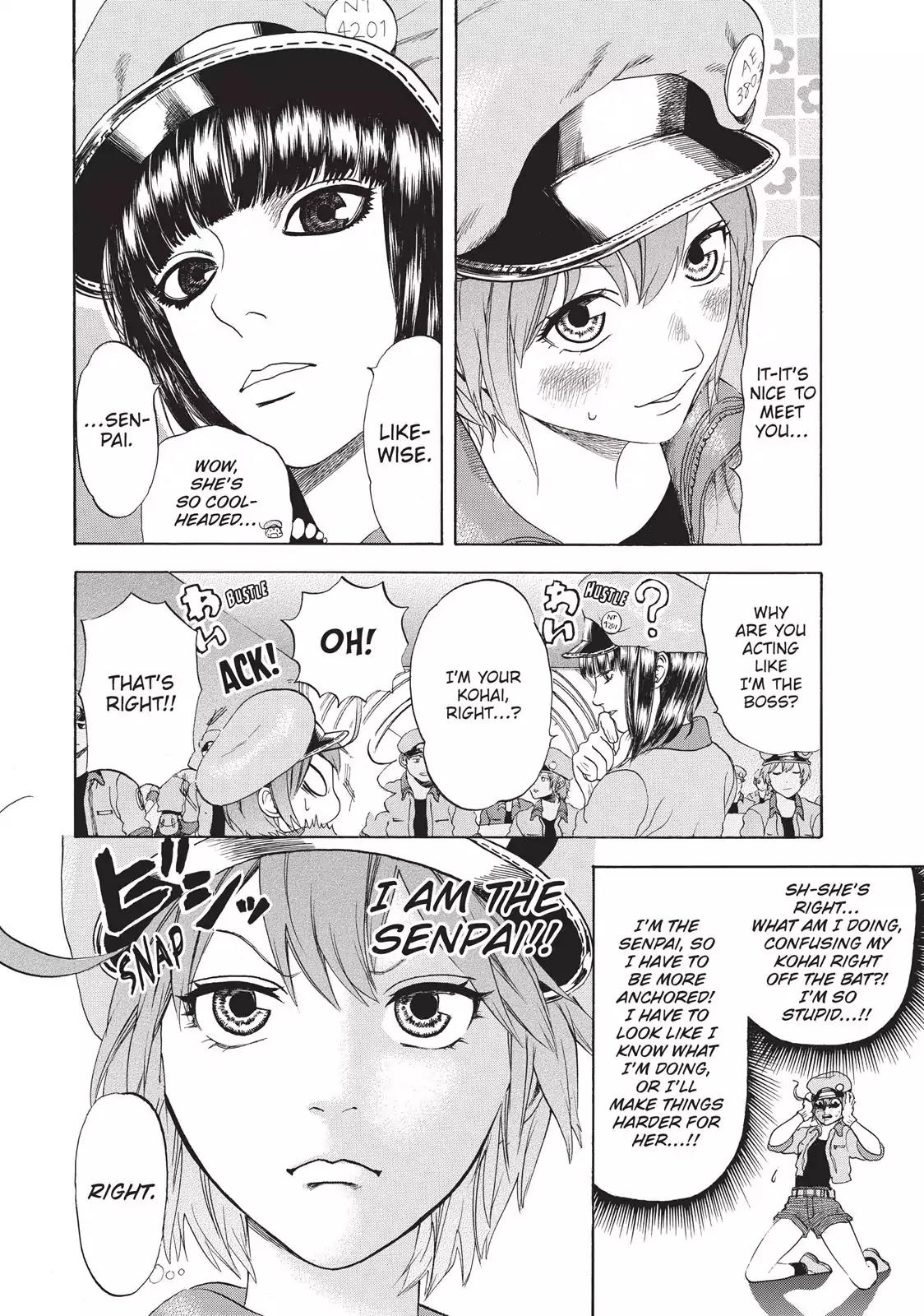 Hataraku Saibou Chapter 17 page 4 - Chapter 17: Hypovolemic Shock (Part I)