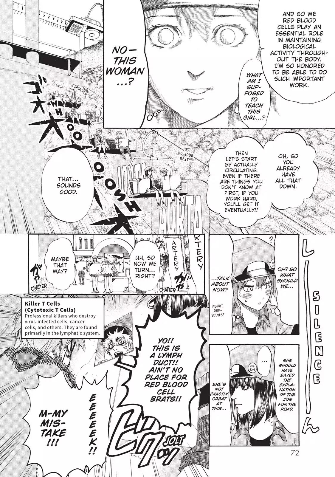 Hataraku Saibou Chapter 17 page 6 - Chapter 17: Hypovolemic Shock (Part I)