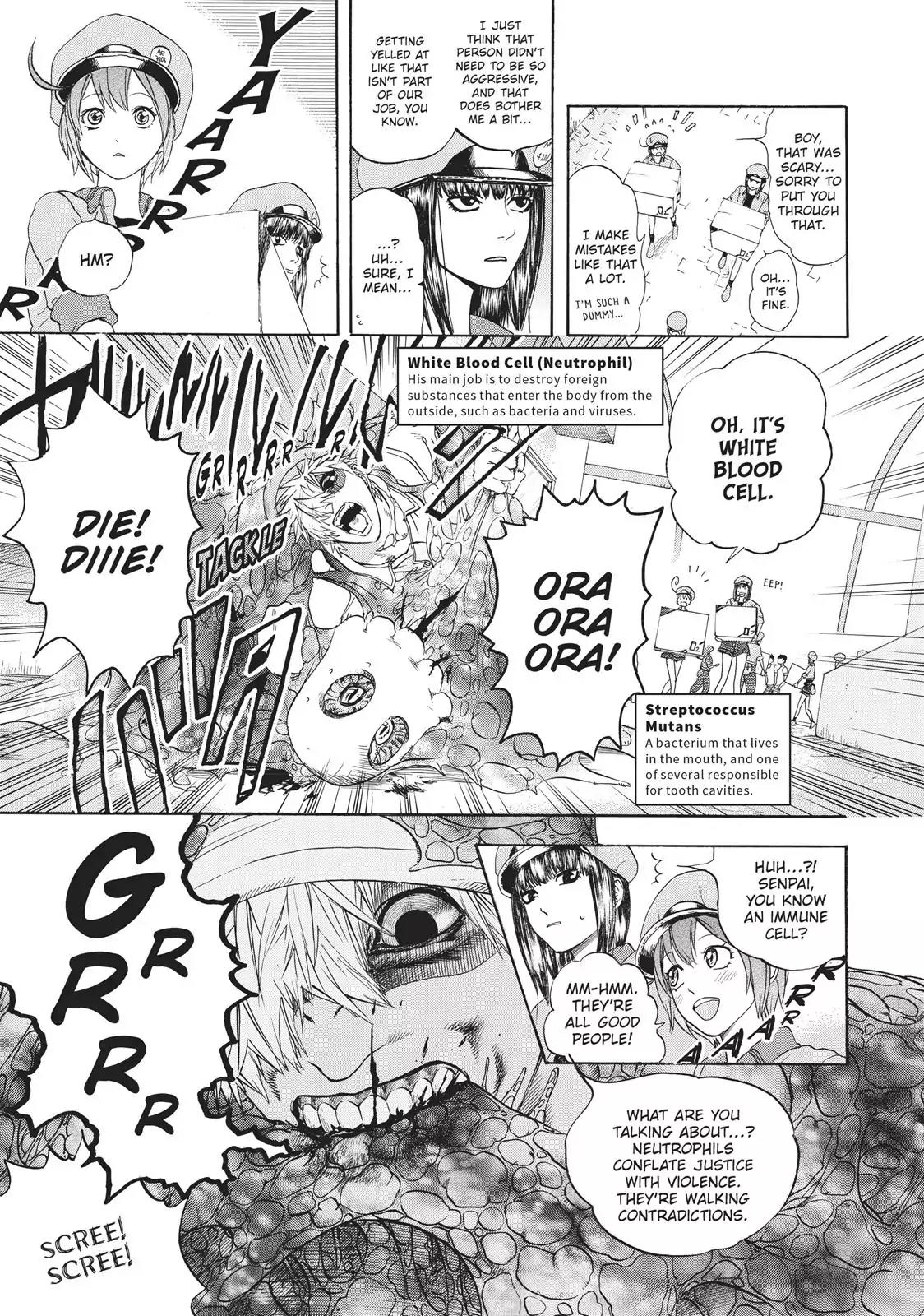 Hataraku Saibou Chapter 17 page 7 - Chapter 17: Hypovolemic Shock (Part I)