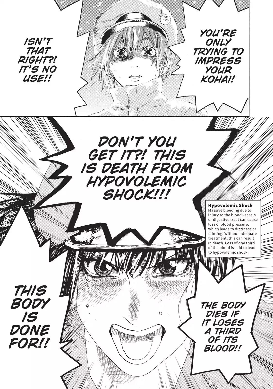 Hataraku Saibou Chapter 18 page 12 - Chapter 18: Hypovolemic Shock (Part II)