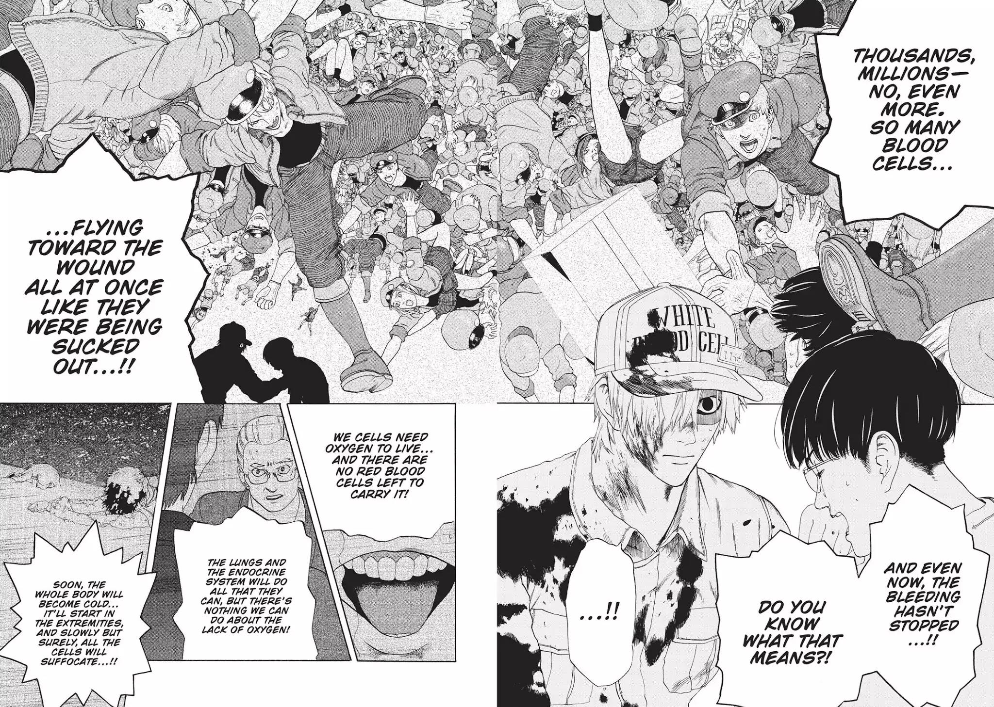 Hataraku Saibou Chapter 18 page 2 - Chapter 18: Hypovolemic Shock (Part II)