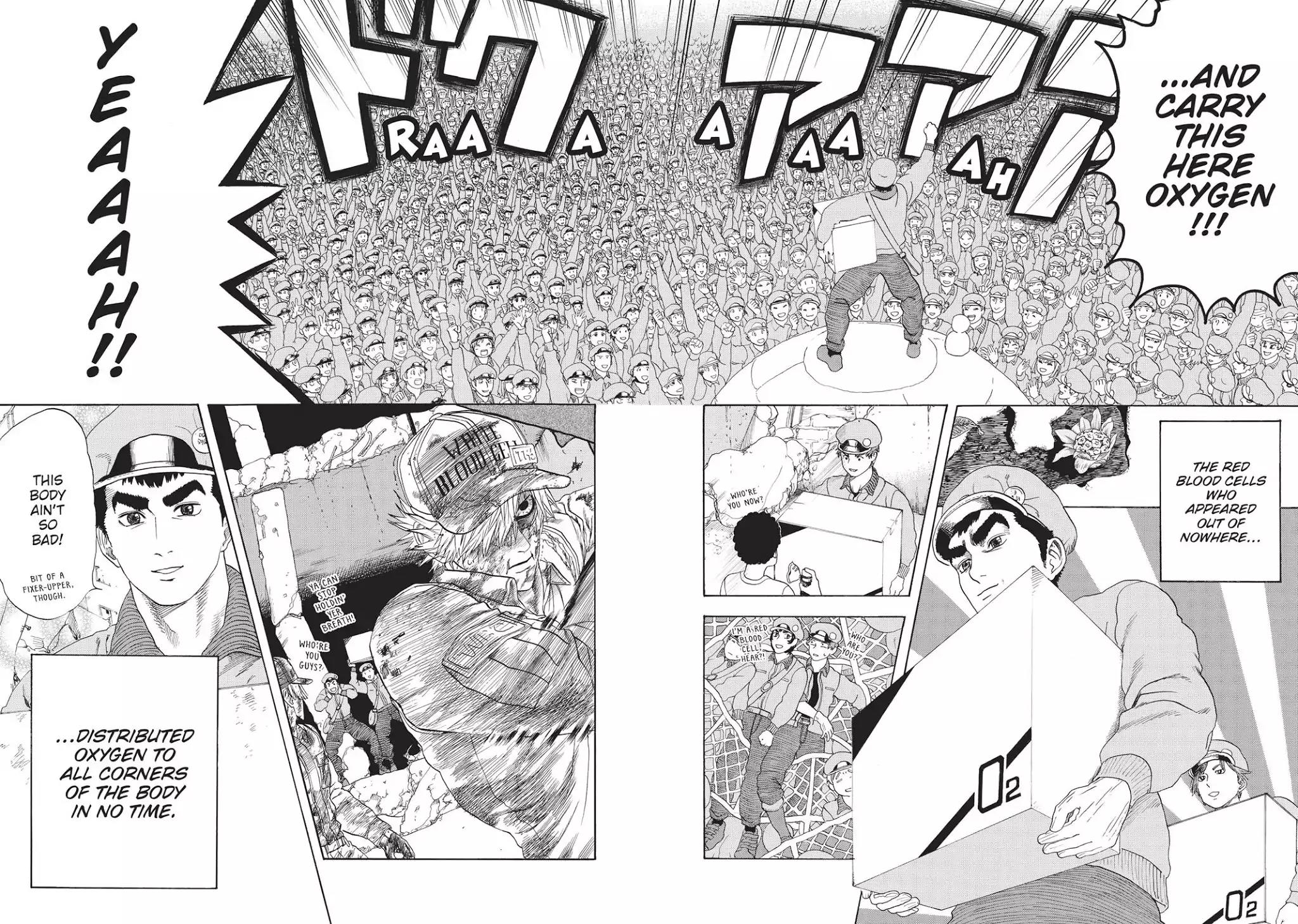 Hataraku Saibou Chapter 18 page 25 - Chapter 18: Hypovolemic Shock (Part II)