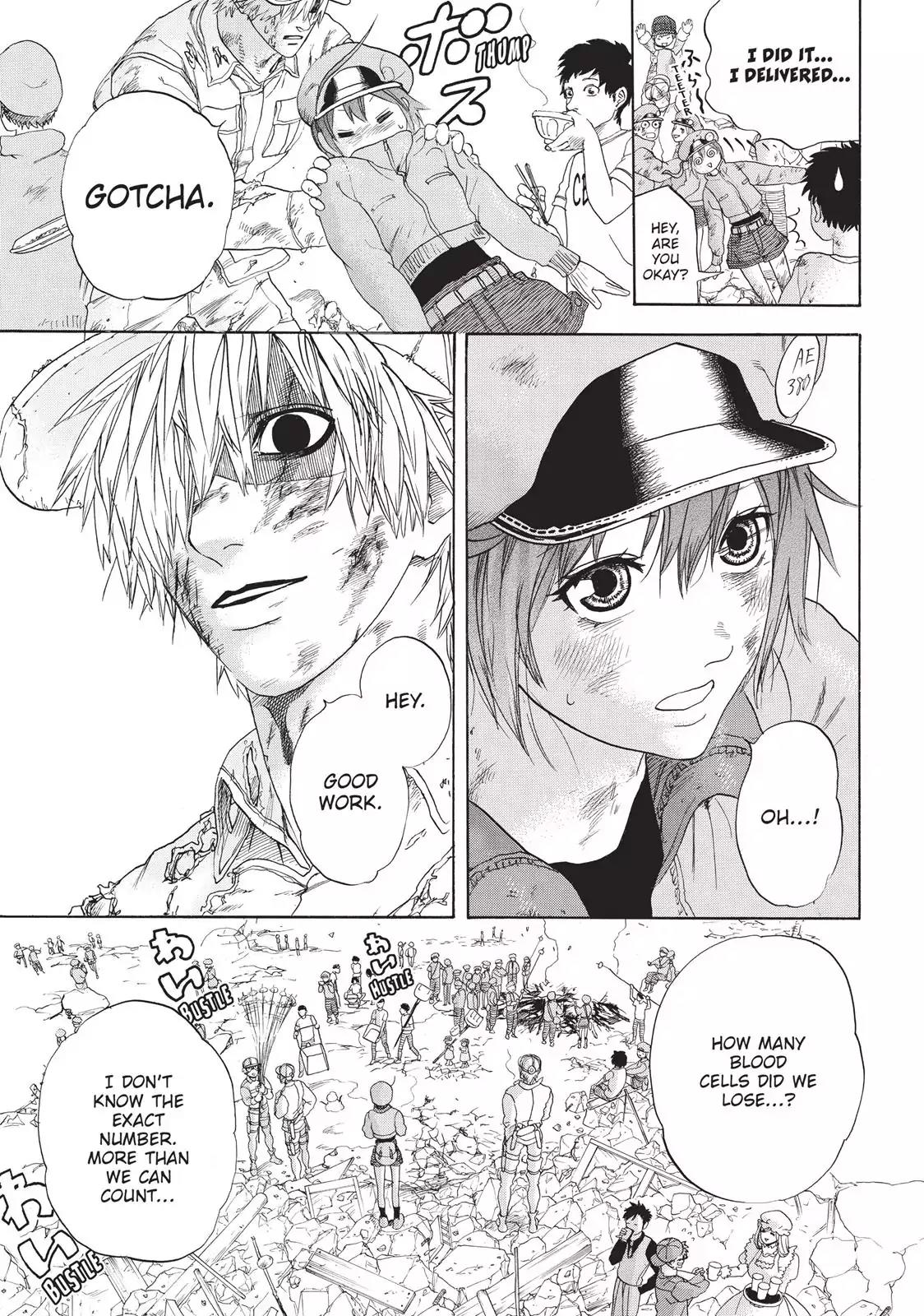 Hataraku Saibou Chapter 18 page 27 - Chapter 18: Hypovolemic Shock (Part II)