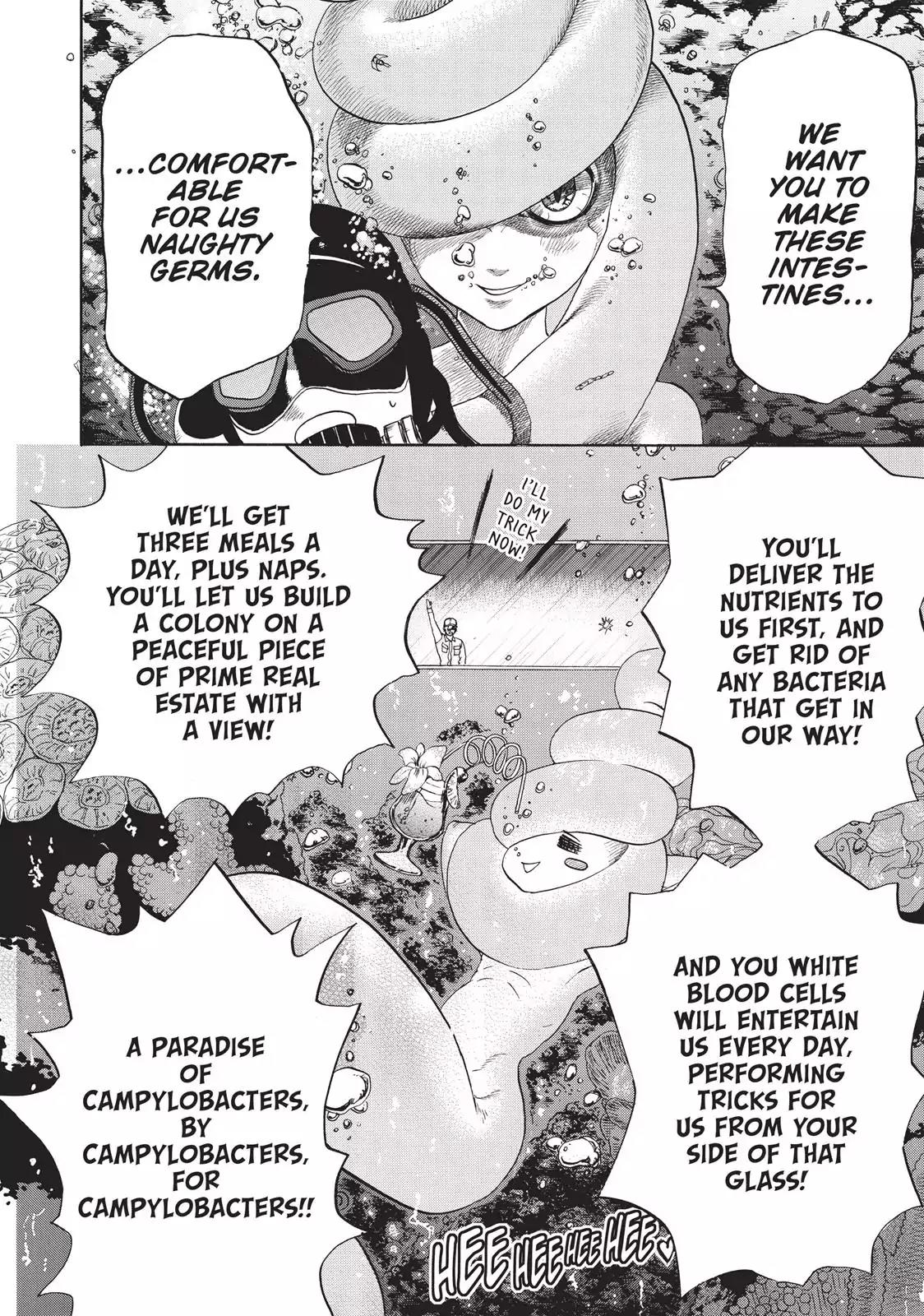 Hataraku Saibou Chapter 19 page 10 - Chapter 19: Peyer's Patch