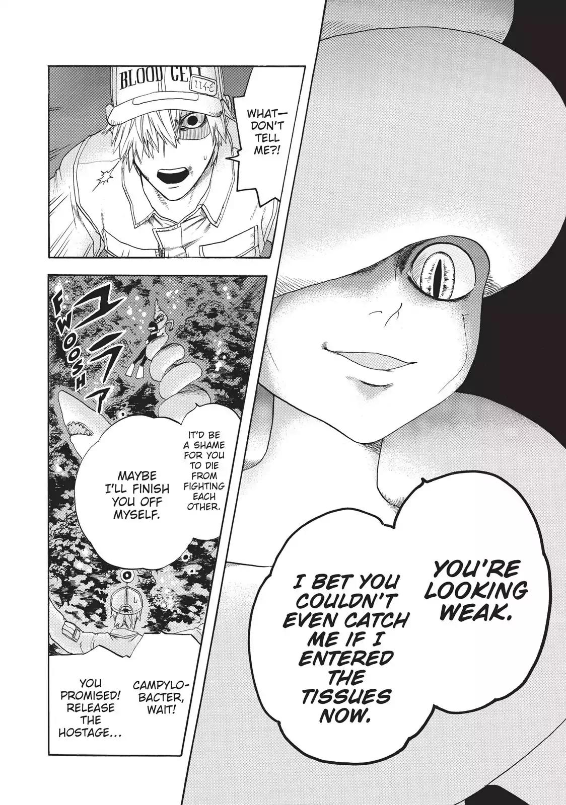 Hataraku Saibou Chapter 19 page 14 - Chapter 19: Peyer's Patch