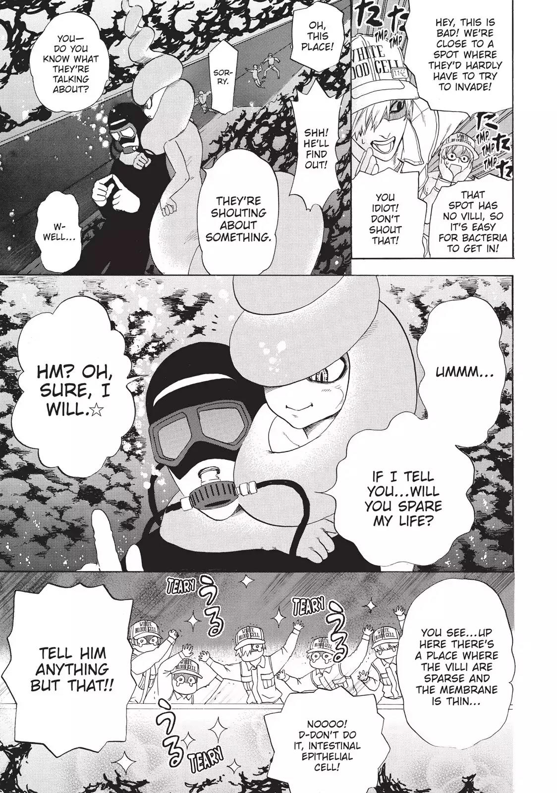 Hataraku Saibou Chapter 19 page 19 - Chapter 19: Peyer's Patch