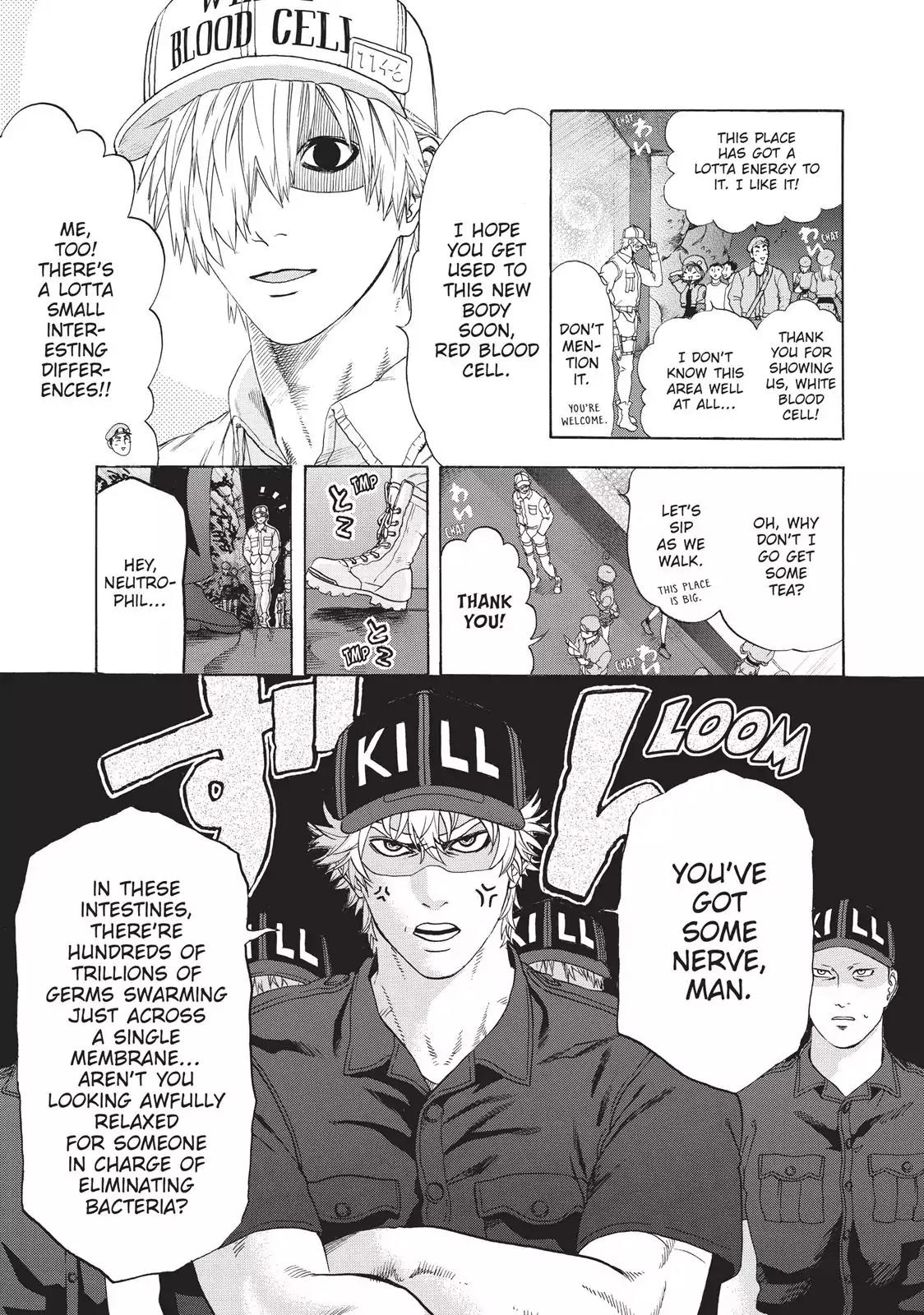 Hataraku Saibou Chapter 19 page 3 - Chapter 19: Peyer's Patch