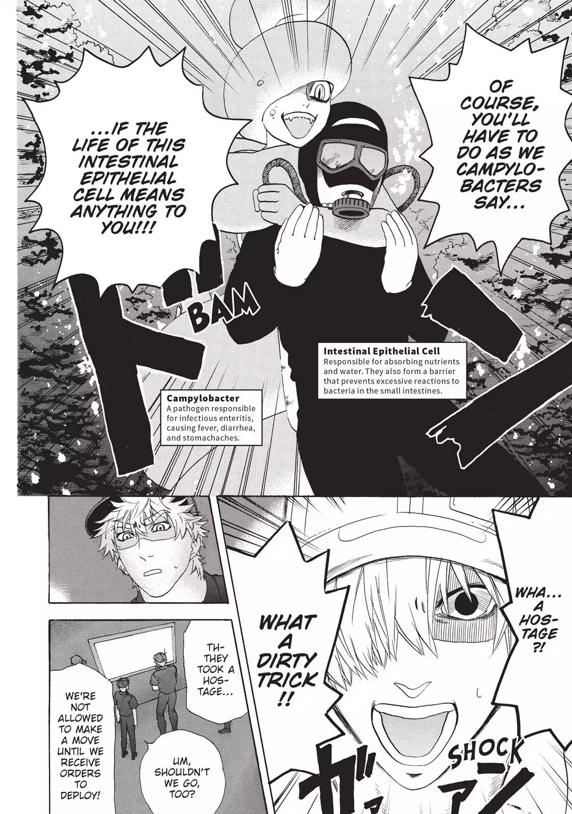 Hataraku Saibou Chapter 19 page 8 - Chapter 19: Peyer's Patch
