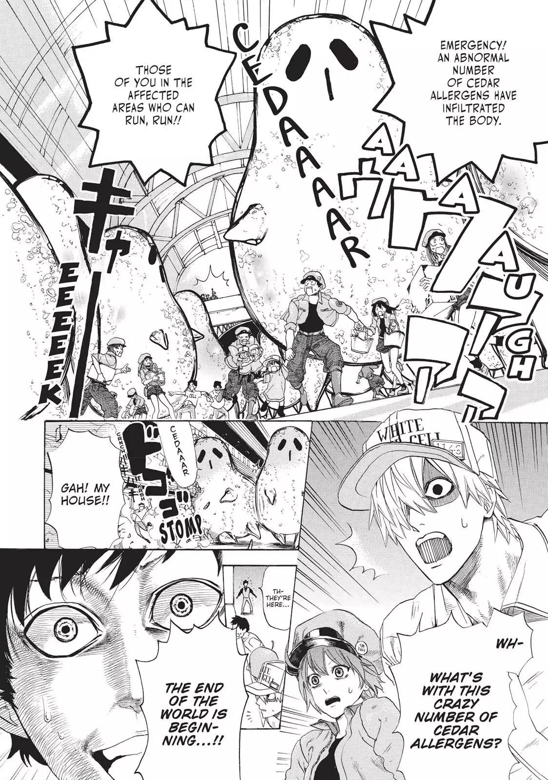 Hataraku Saibou Chapter 2 page 12 - Chapter 2: Cedar Pllen Allergy