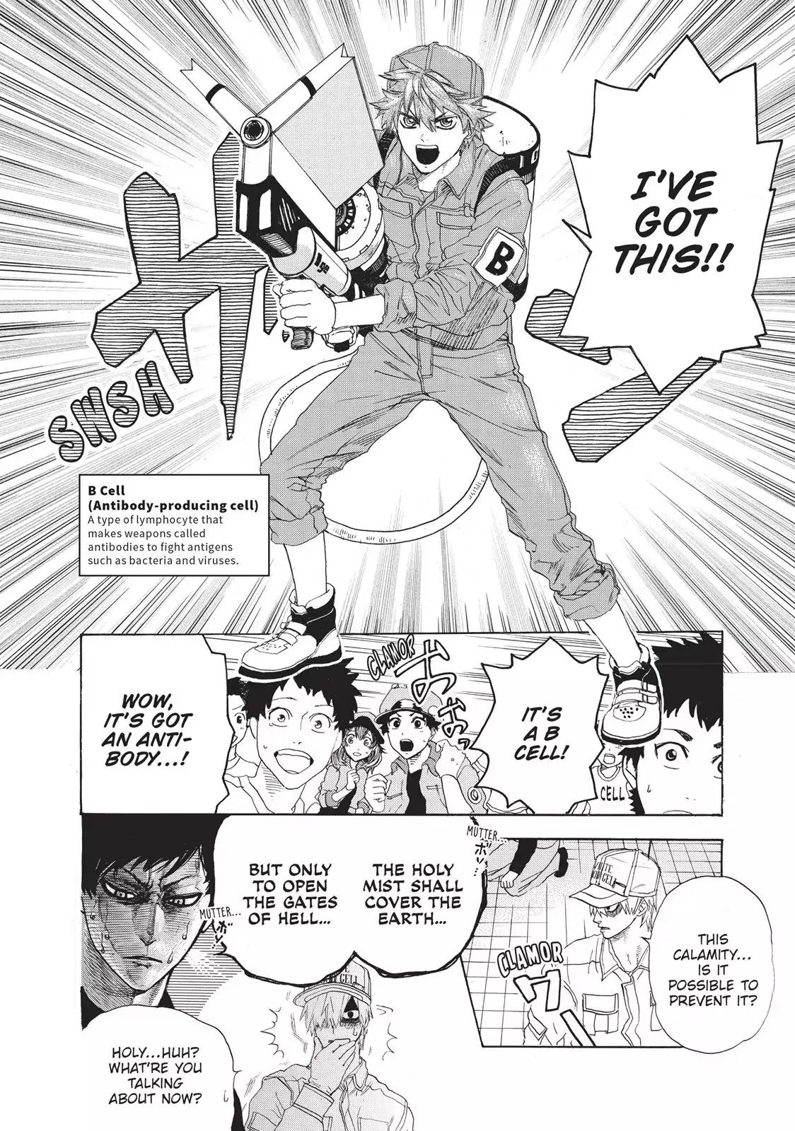 Hataraku Saibou Chapter 2 page 14 - Chapter 2: Cedar Pllen Allergy