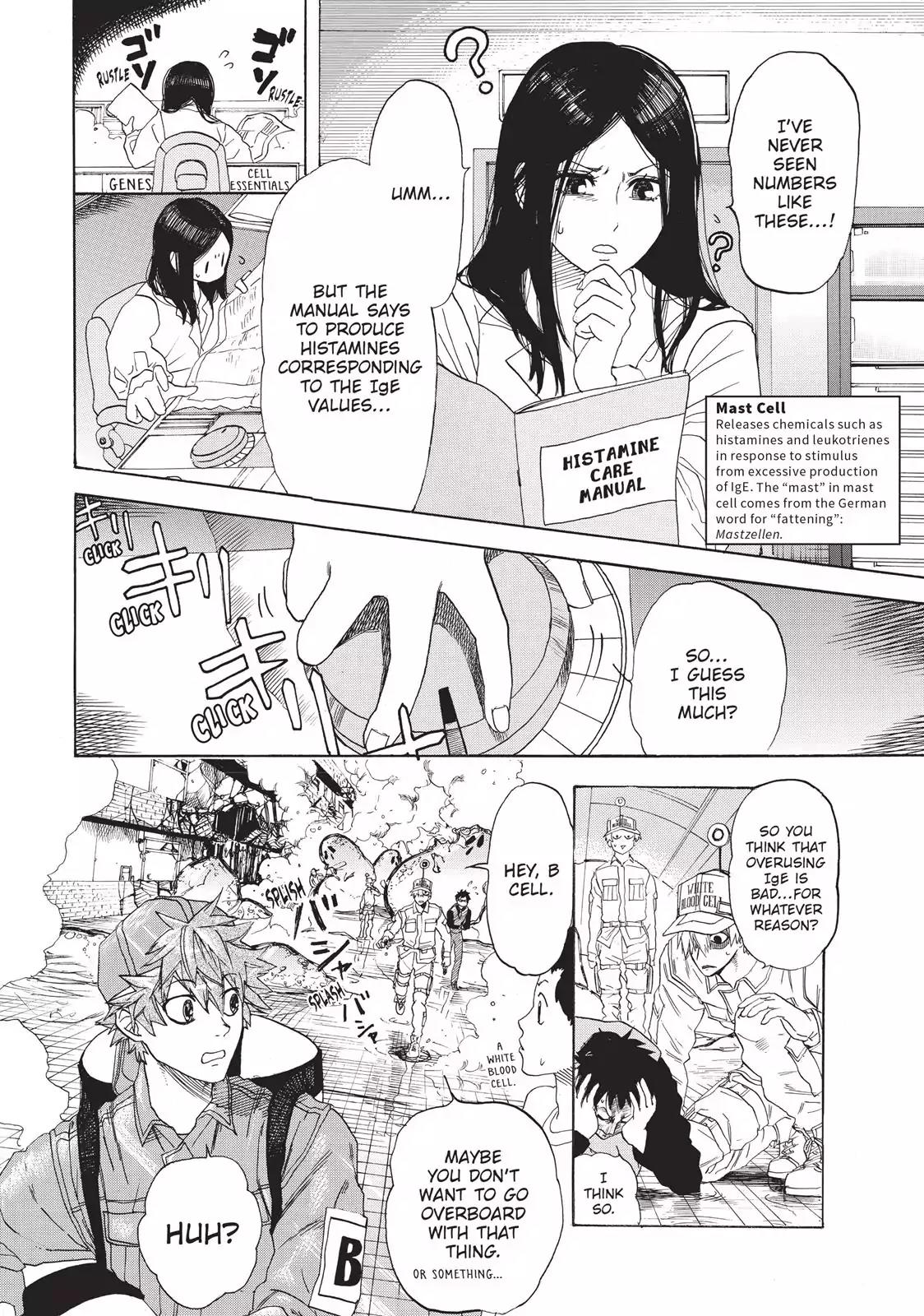 Hataraku Saibou Chapter 2 page 18 - Chapter 2: Cedar Pllen Allergy