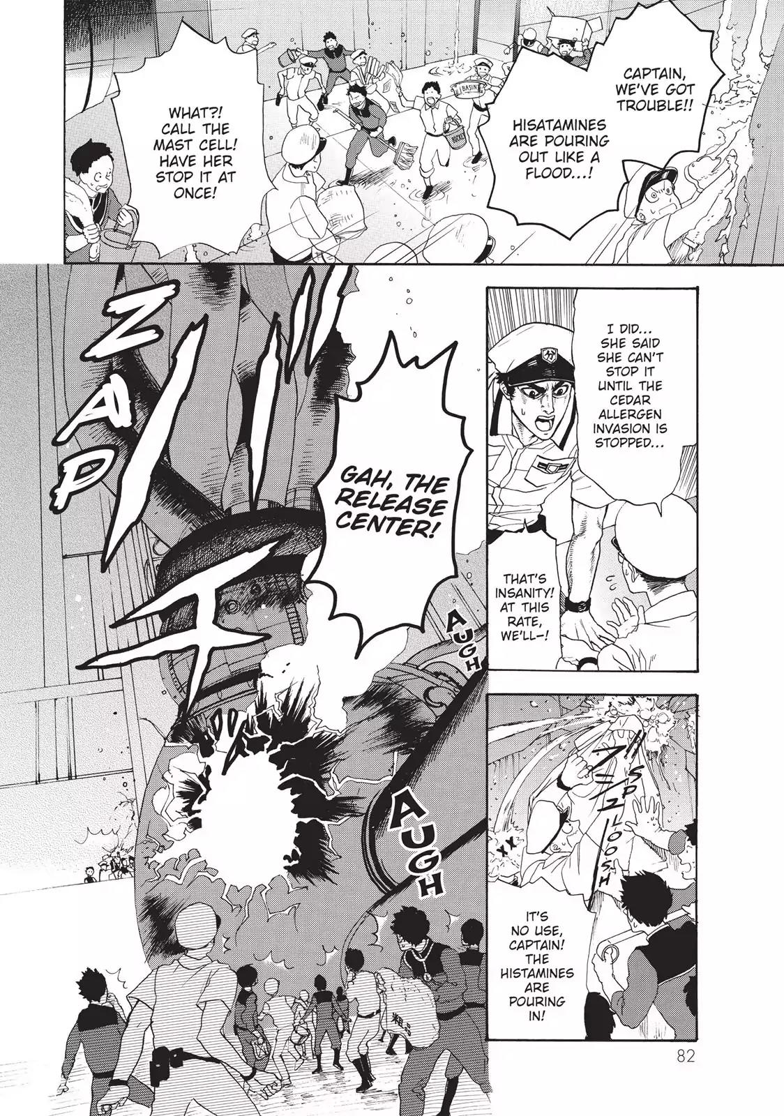 Hataraku Saibou Chapter 2 page 22 - Chapter 2: Cedar Pllen Allergy