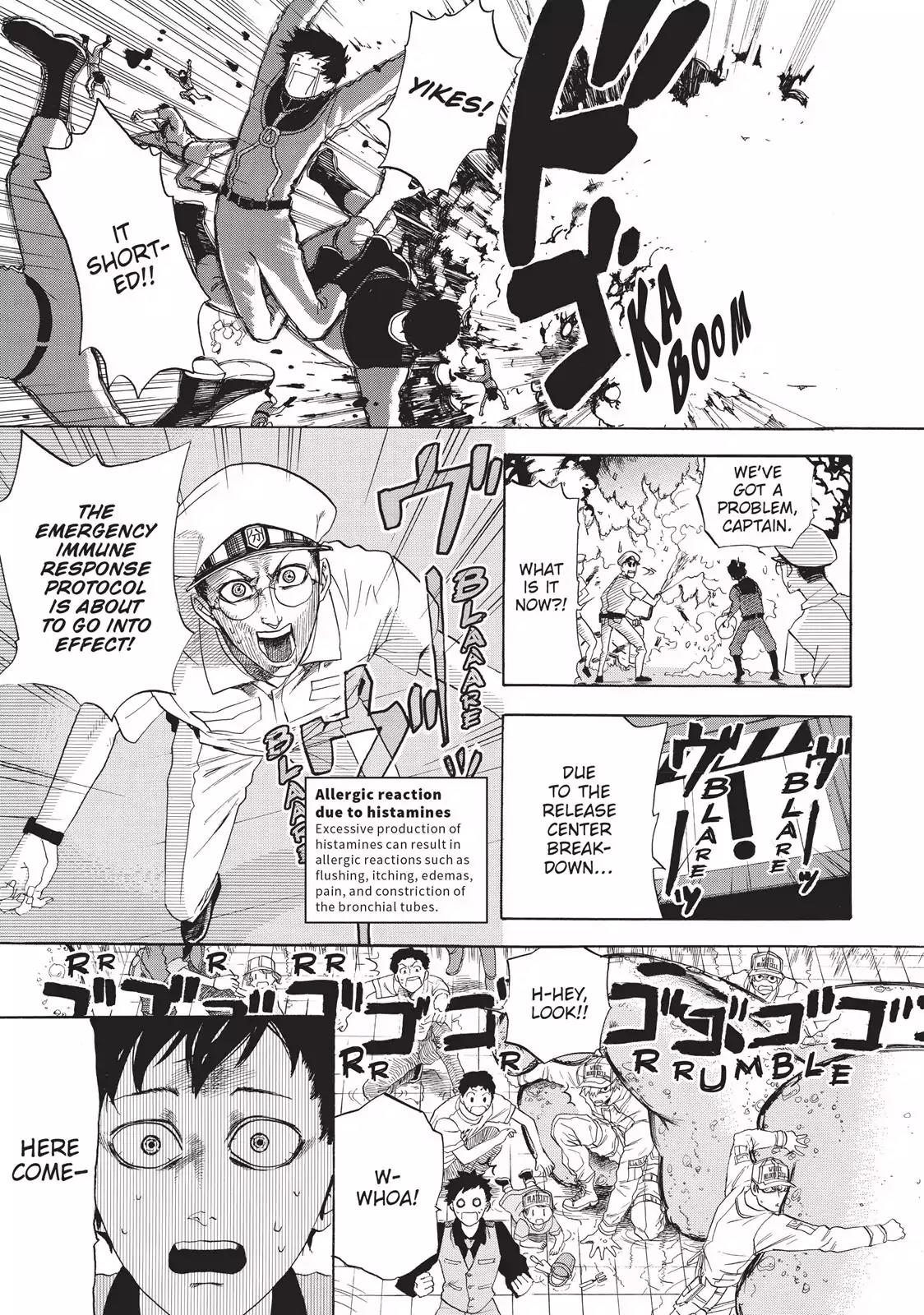 Hataraku Saibou Chapter 2 page 23 - Chapter 2: Cedar Pllen Allergy