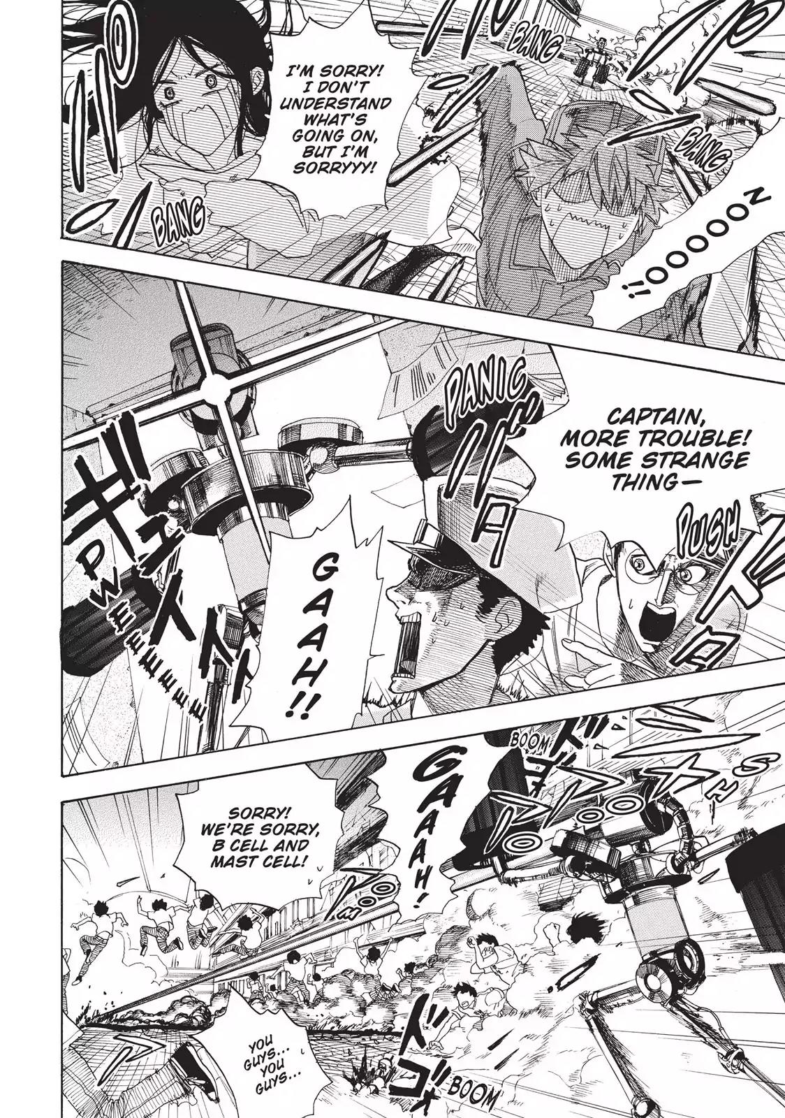 Hataraku Saibou Chapter 2 page 38 - Chapter 2: Cedar Pllen Allergy