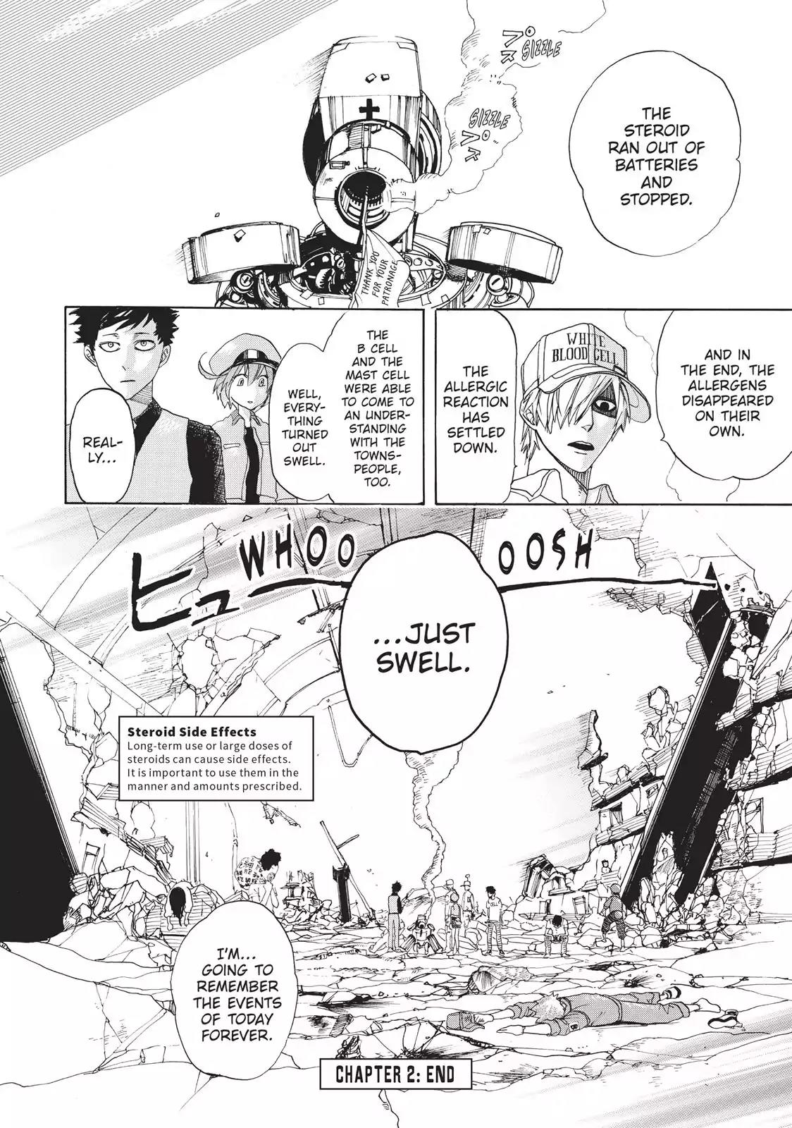 Hataraku Saibou Chapter 2 page 40 - Chapter 2: Cedar Pllen Allergy