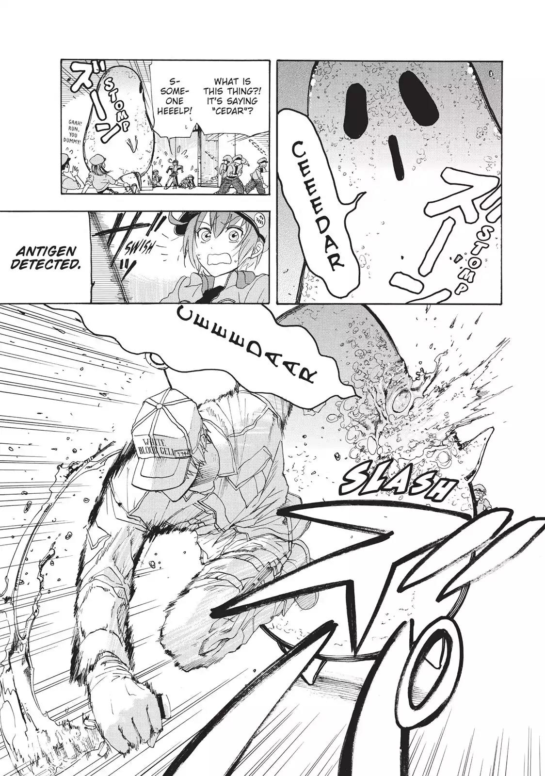 Hataraku Saibou Chapter 2 page 7 - Chapter 2: Cedar Pllen Allergy