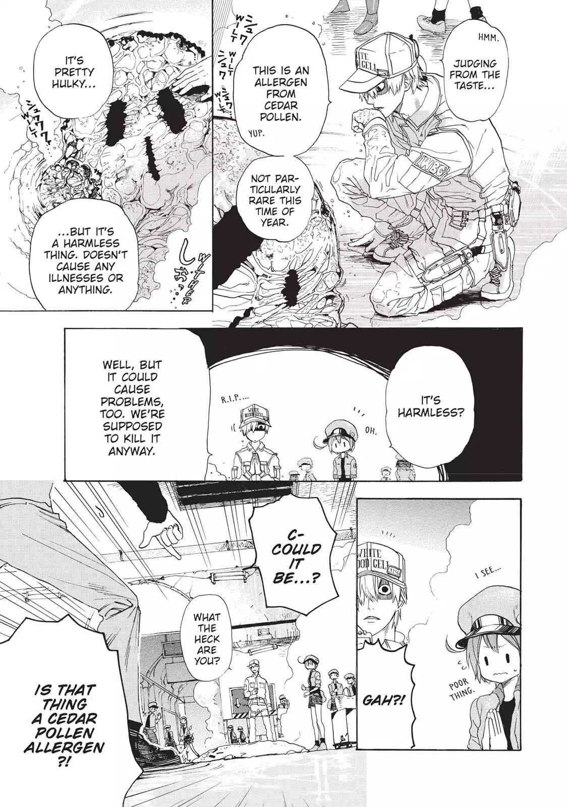 Hataraku Saibou Chapter 2 page 9 - Chapter 2: Cedar Pllen Allergy