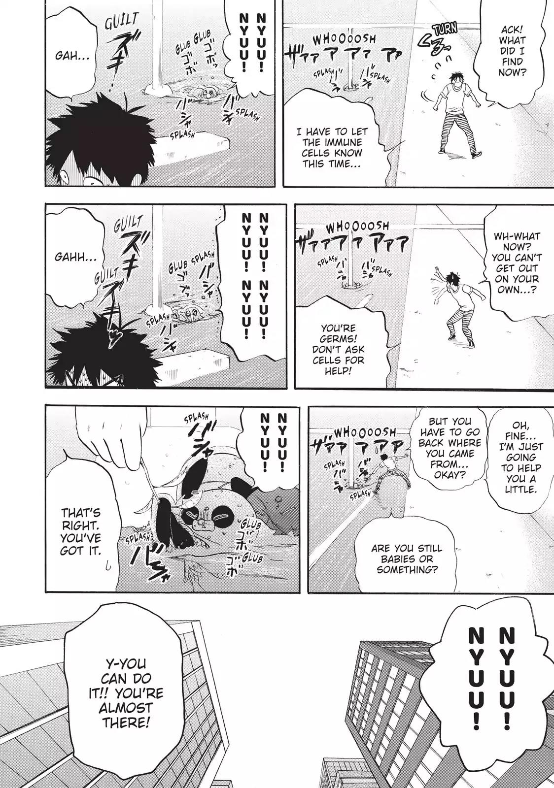 Hataraku Saibou Chapter 20 page 11 - Chapter 20: H. Pylori