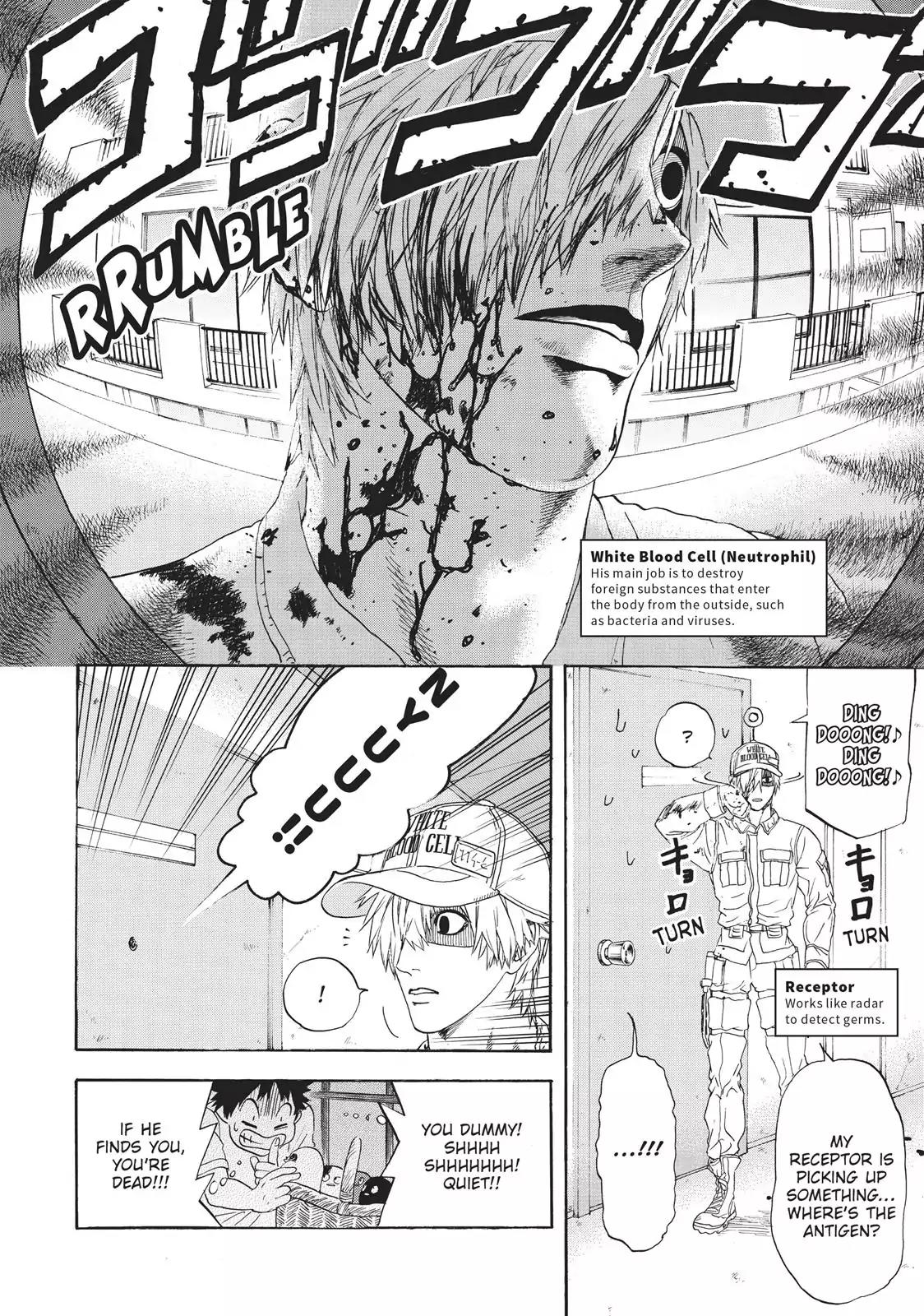 Hataraku Saibou Chapter 20 page 15 - Chapter 20: H. Pylori