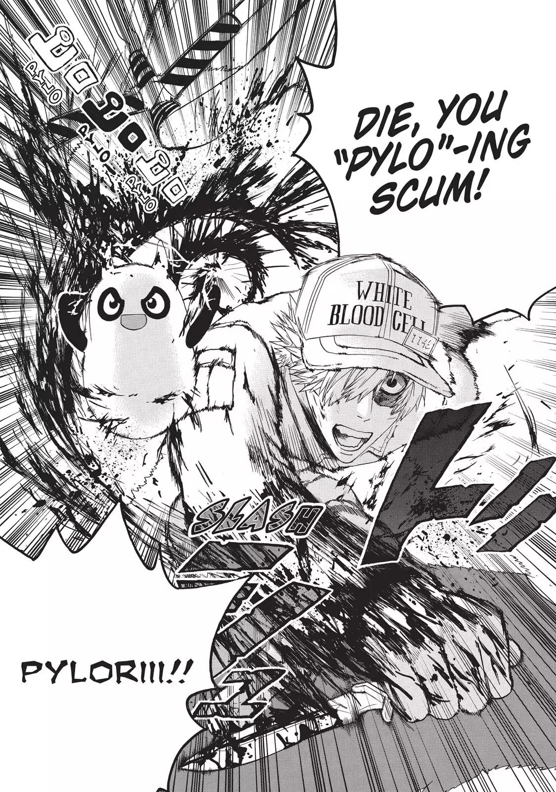 Hataraku Saibou Chapter 20 page 36 - Chapter 20: H. Pylori