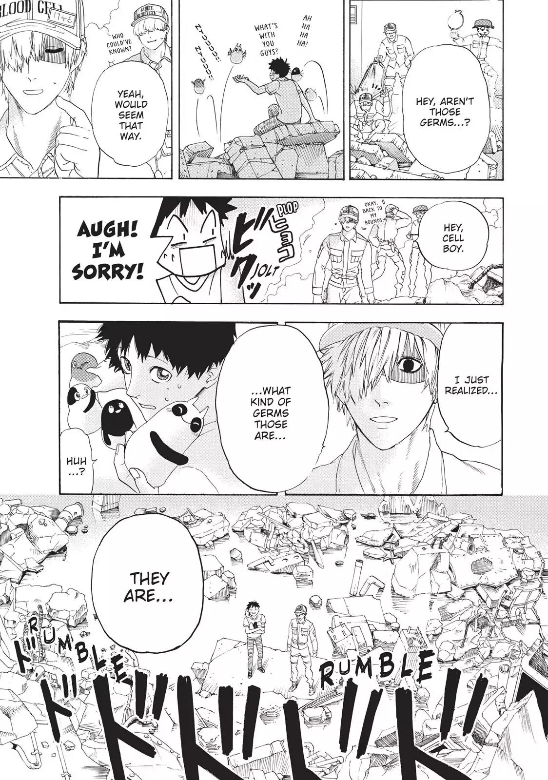 Hataraku Saibou Chapter 20 page 38 - Chapter 20: H. Pylori