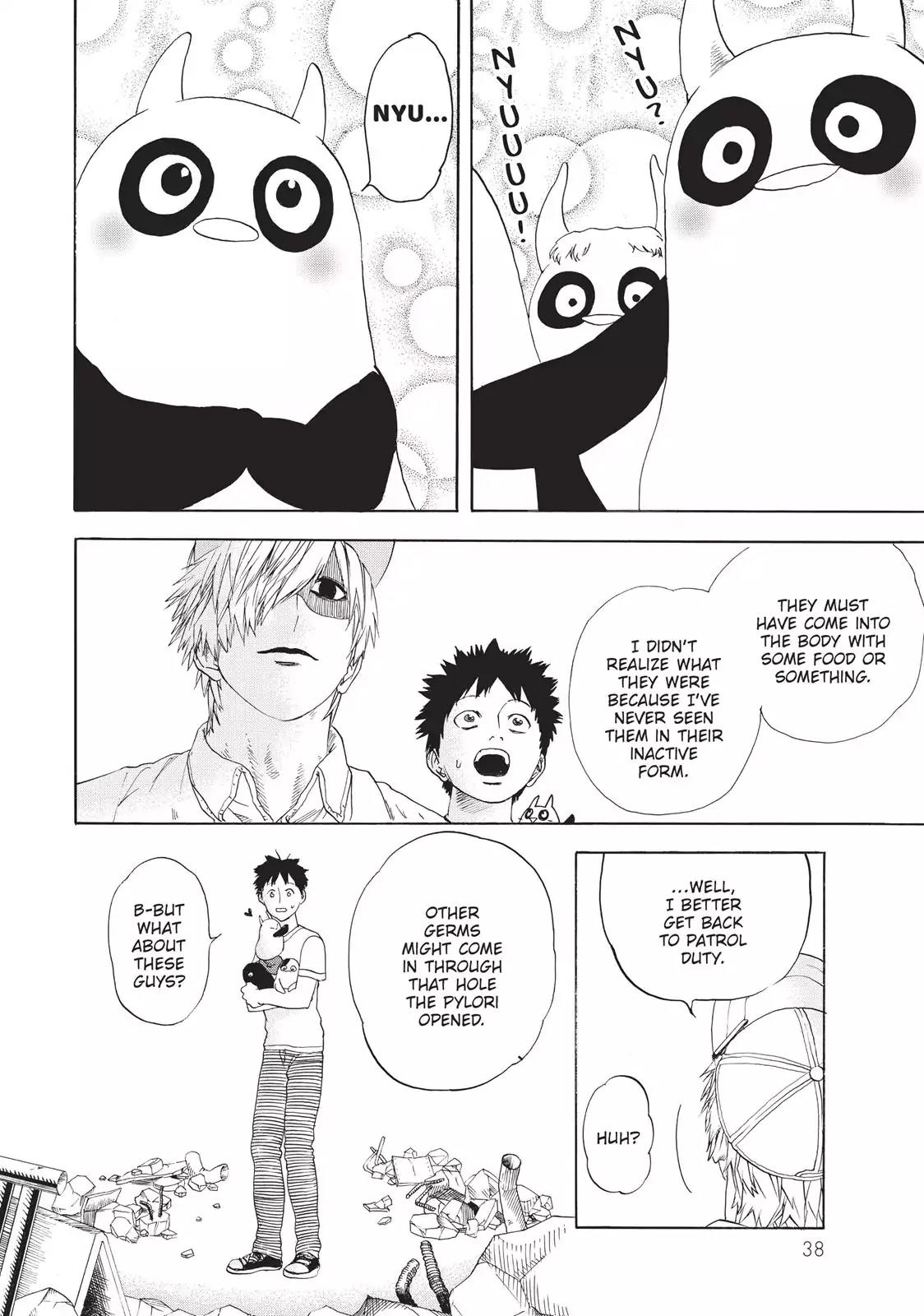 Hataraku Saibou Chapter 20 page 40 - Chapter 20: H. Pylori