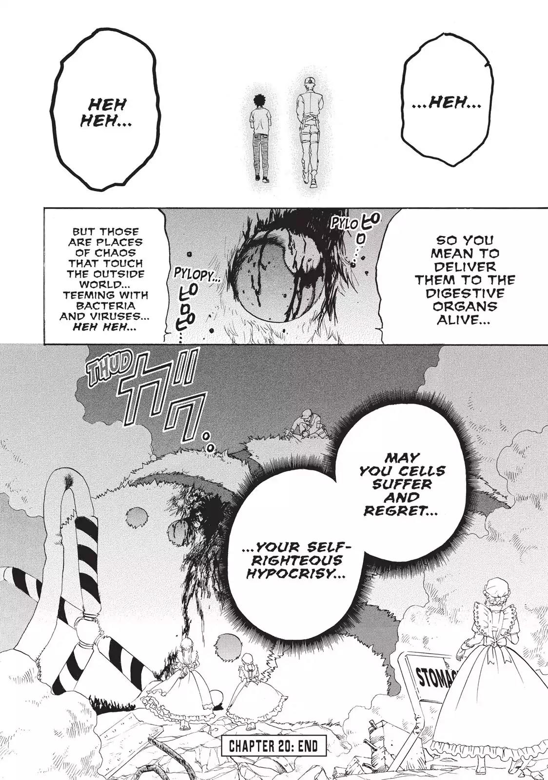 Hataraku Saibou Chapter 20 page 44 - Chapter 20: H. Pylori