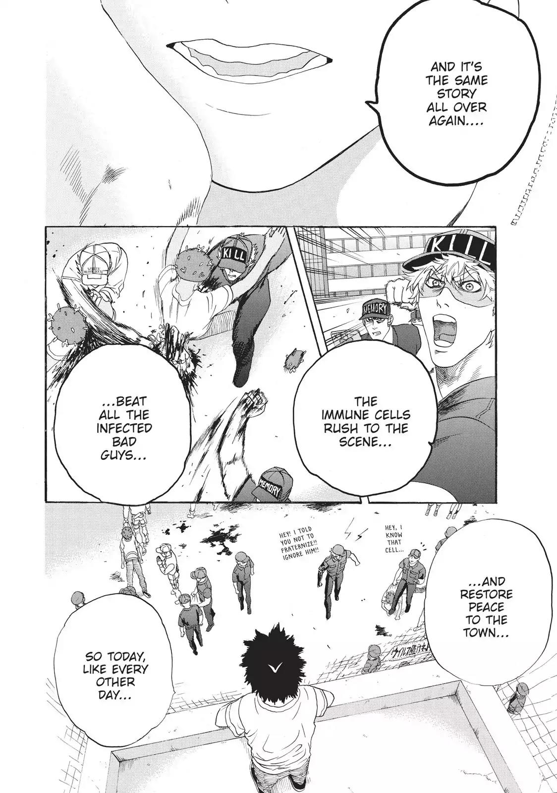 Hataraku Saibou Chapter 20 page 7 - Chapter 20: H. Pylori