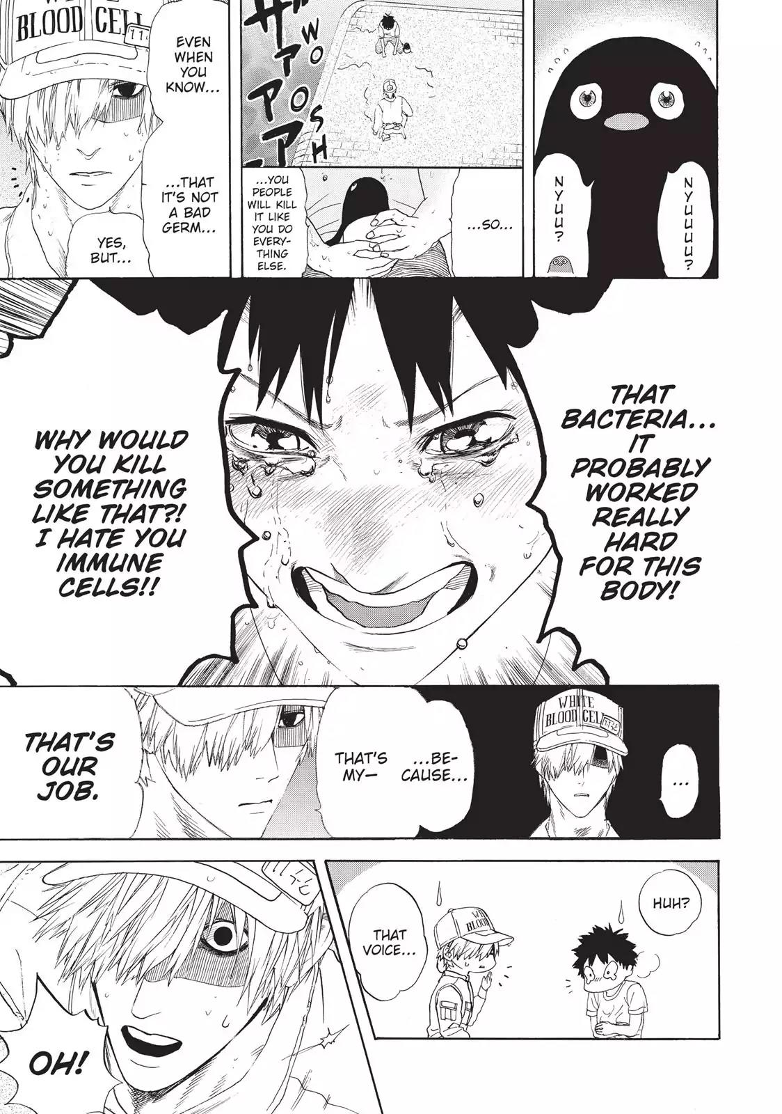 Hataraku Saibou Chapter 21 page 13 - Chapter 21: Antigenic Shift