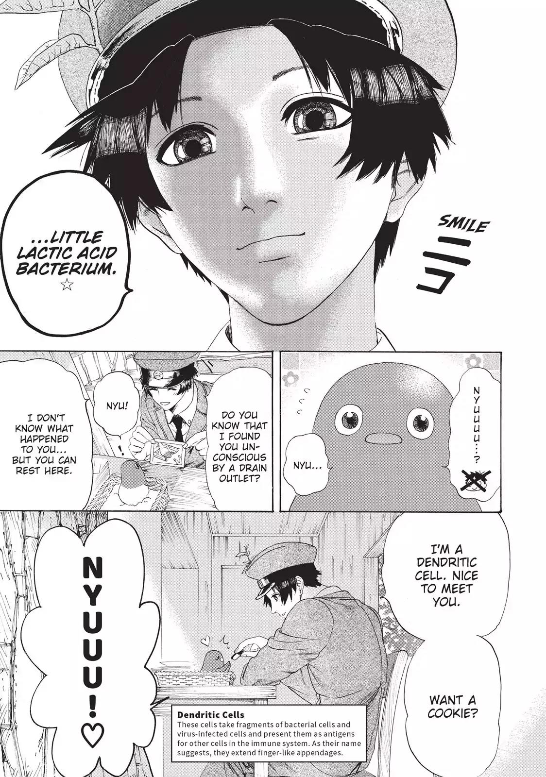 Hataraku Saibou Chapter 21 page 17 - Chapter 21: Antigenic Shift