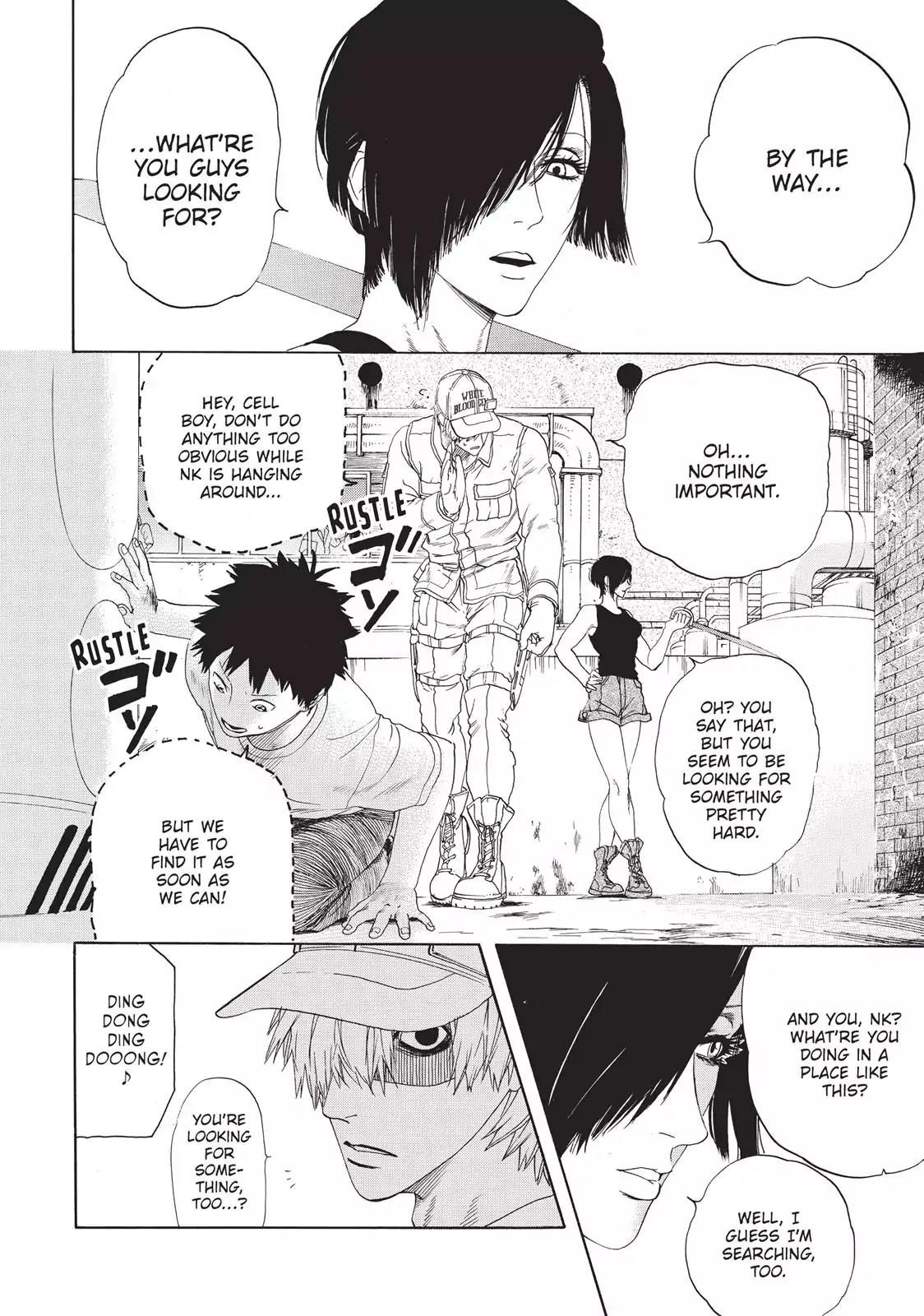 Hataraku Saibou Chapter 21 page 18 - Chapter 21: Antigenic Shift
