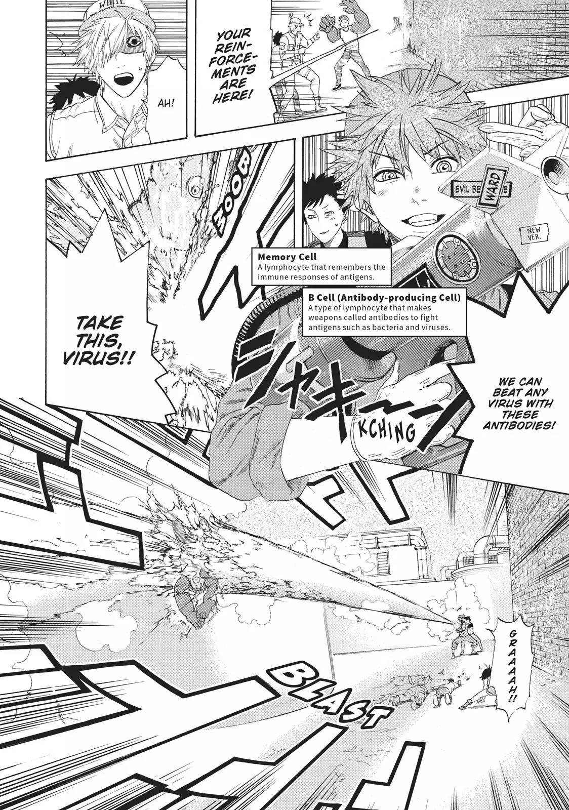 Hataraku Saibou Chapter 21 page 24 - Chapter 21: Antigenic Shift