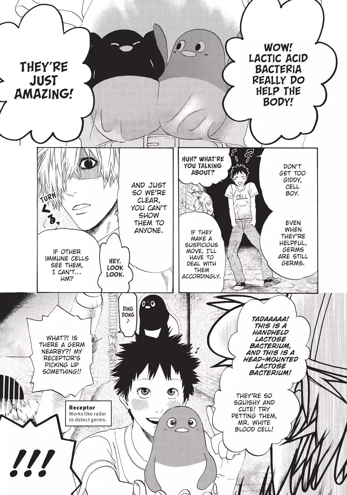 Hataraku Saibou Chapter 21 page 9 - Chapter 21: Antigenic Shift