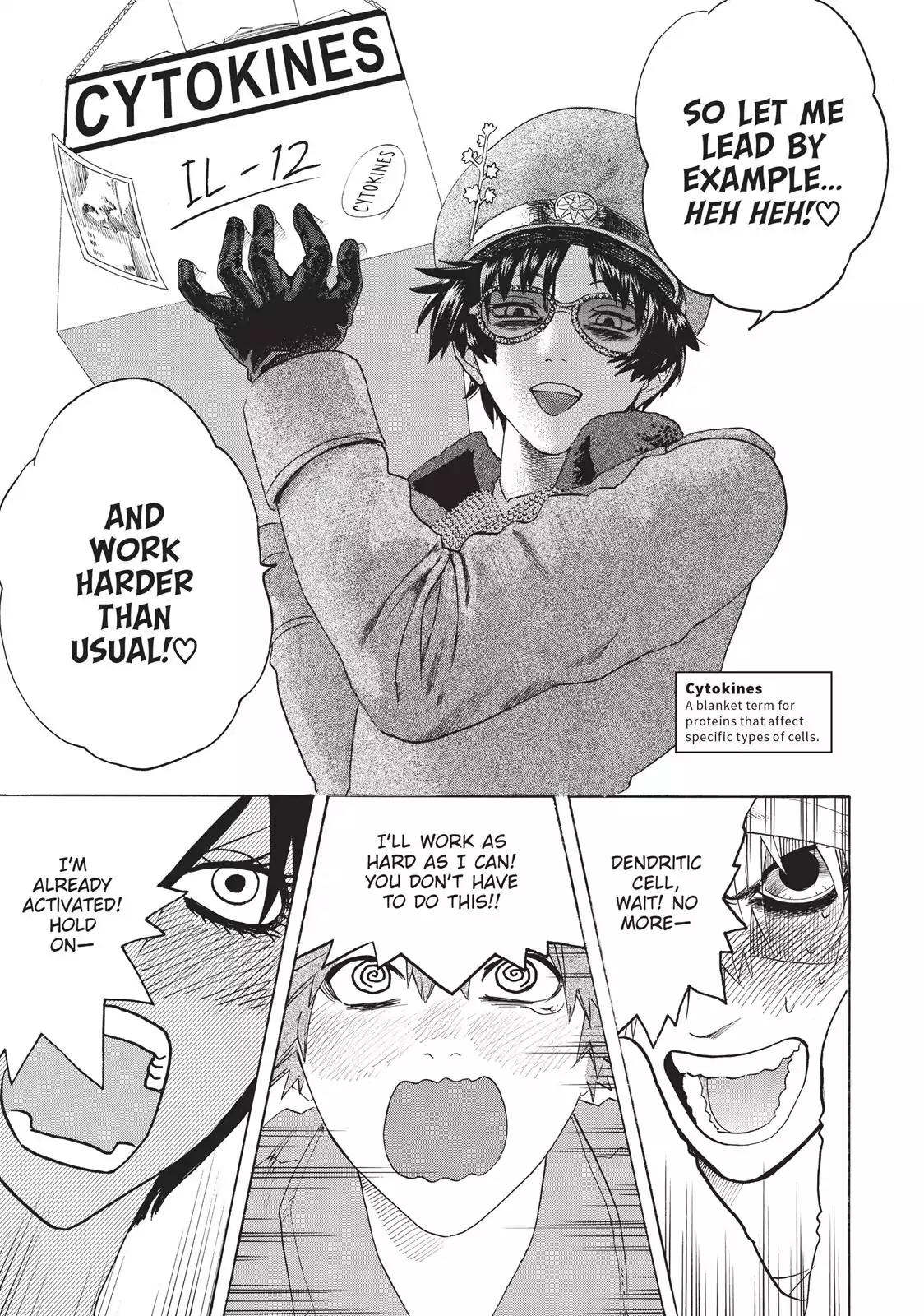 Hataraku Saibou Chapter 22 page 17 - Chapter 22: Cytokines