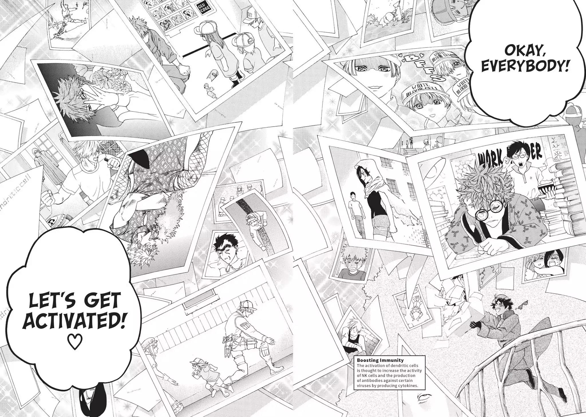 Hataraku Saibou Chapter 22 page 18 - Chapter 22: Cytokines