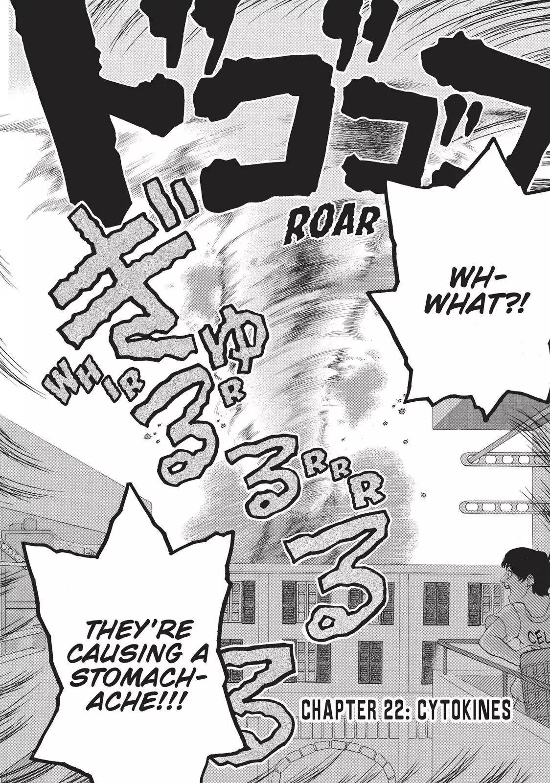 Hataraku Saibou Chapter 22 page 4 - Chapter 22: Cytokines