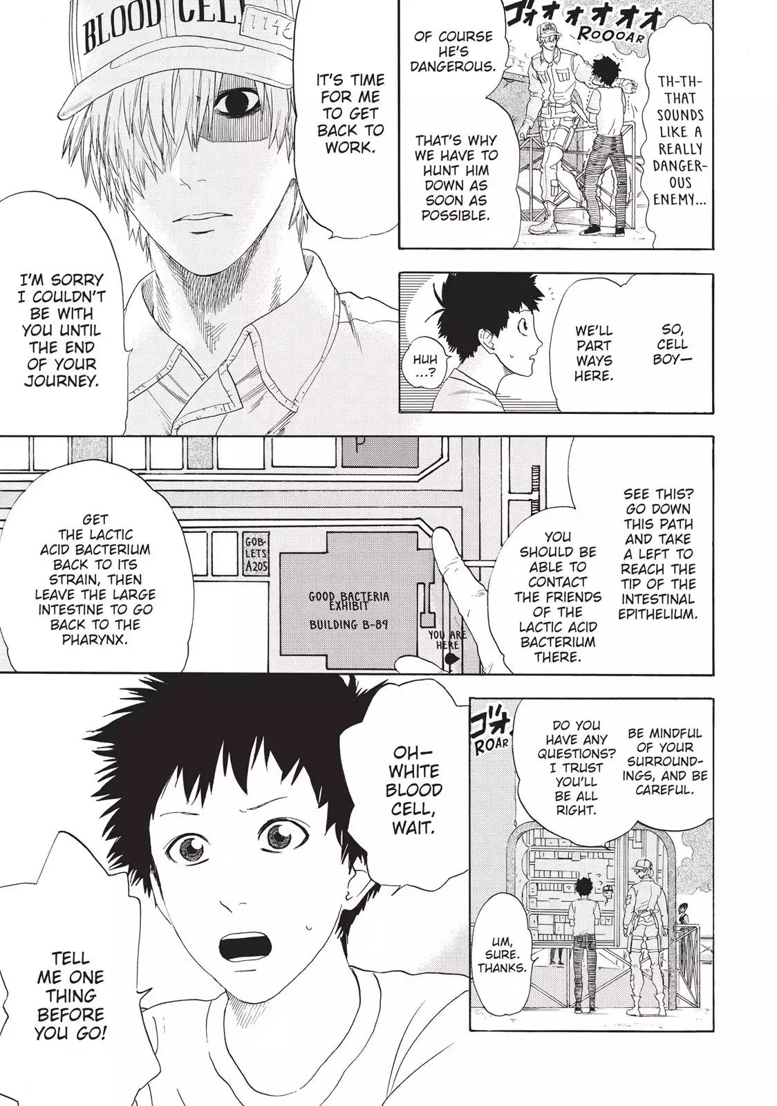 Hataraku Saibou Chapter 23 page 11 - Chapter 23: Harmful Bacteria