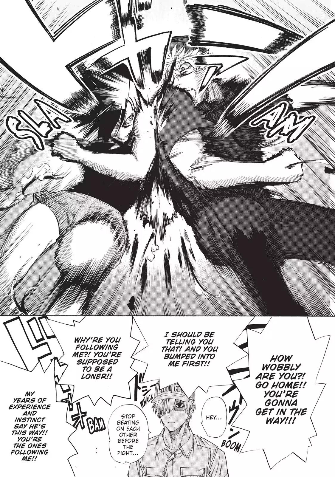 Hataraku Saibou Chapter 23 page 21 - Chapter 23: Harmful Bacteria