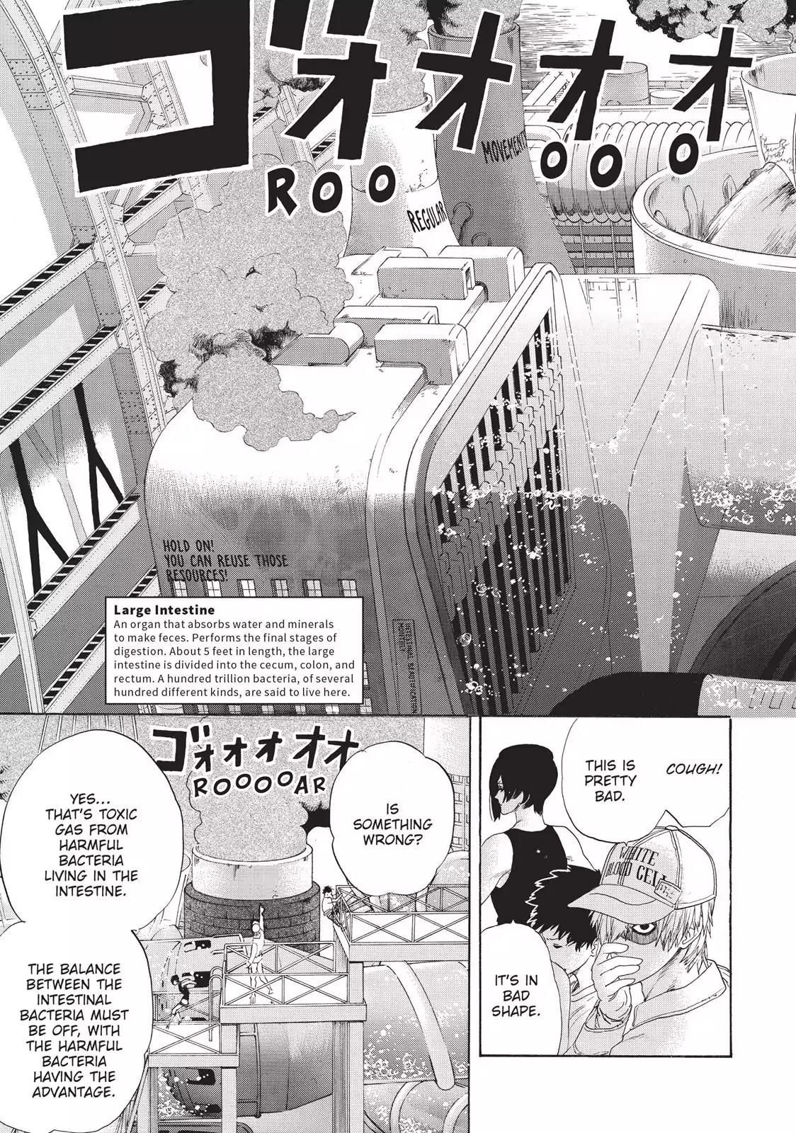 Hataraku Saibou Chapter 23 page 3 - Chapter 23: Harmful Bacteria