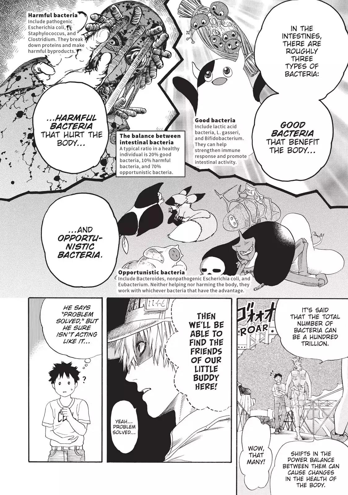 Hataraku Saibou Chapter 23 page 4 - Chapter 23: Harmful Bacteria