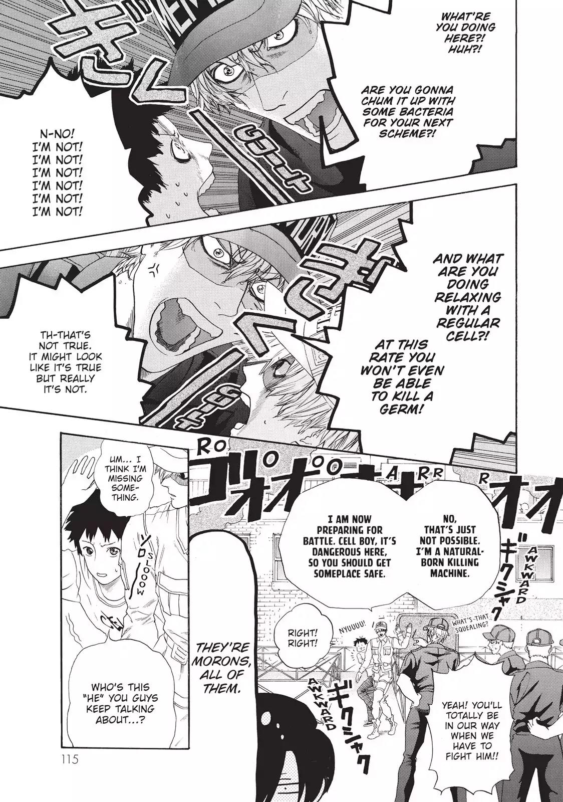 Hataraku Saibou Chapter 23 page 9 - Chapter 23: Harmful Bacteria
