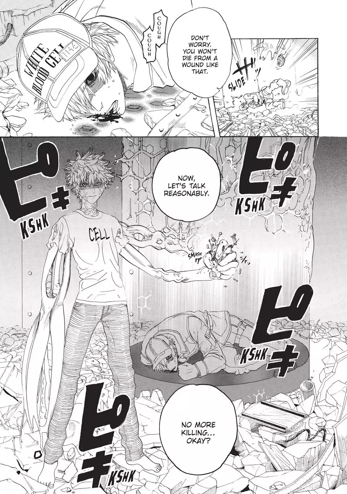 Hataraku Saibou Chapter 24 page 15 - Chapter 24: Cancer Cell II ( Part I)