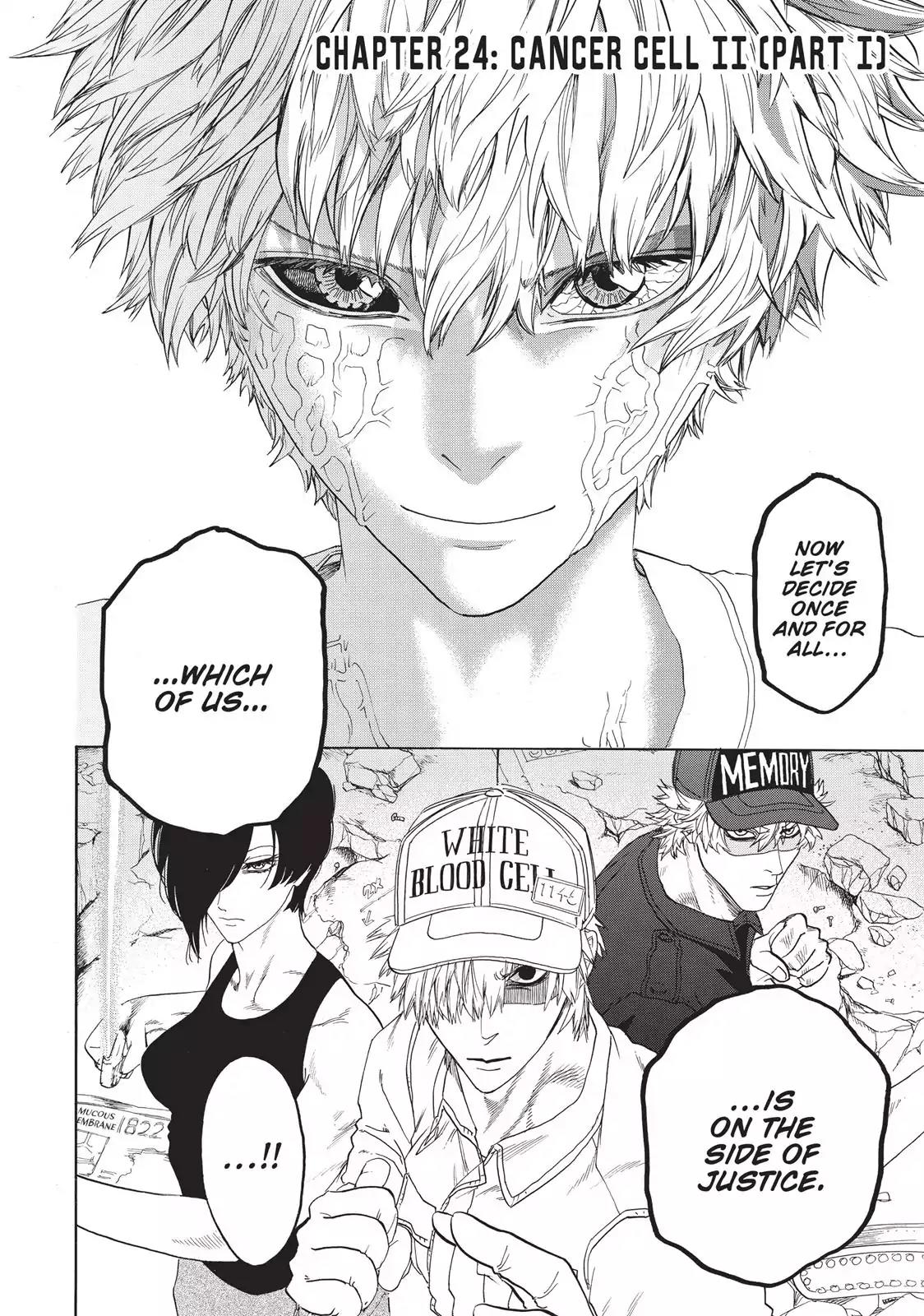 Hataraku Saibou Chapter 24 page 2 - Chapter 24: Cancer Cell II ( Part I)