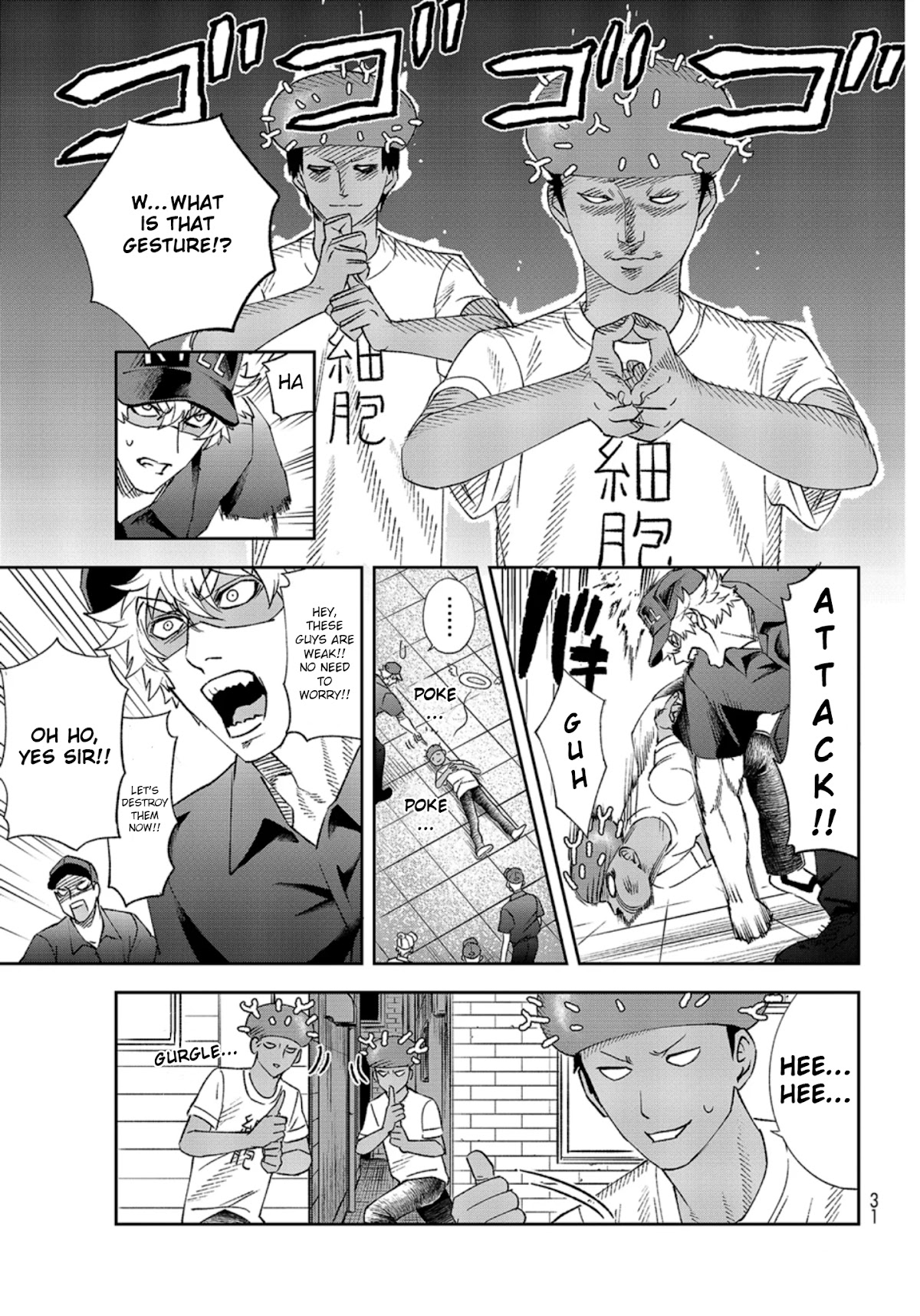 Hataraku Saibou Chapter 29 page 10 - Chapter 29: Novel Coronavirus (Part 1)