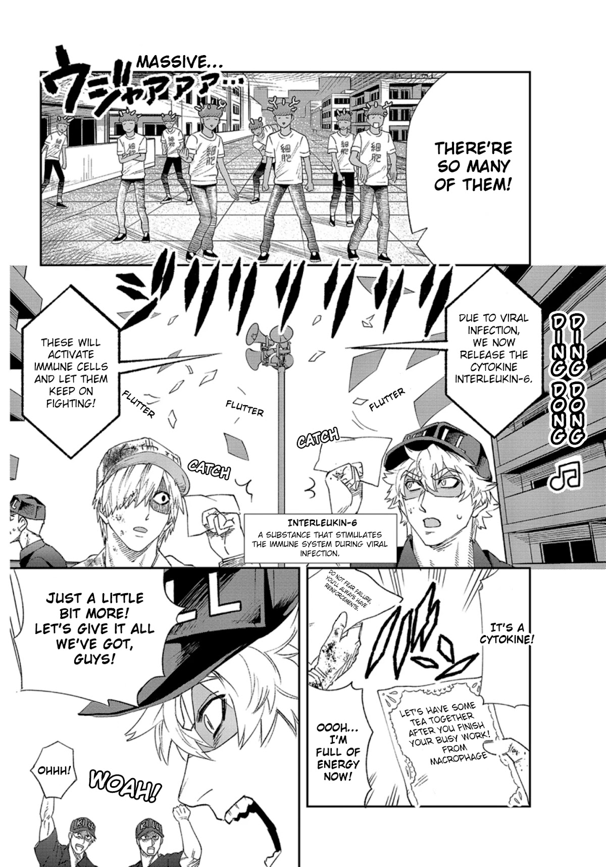 Hataraku Saibou Chapter 29 page 13 - Chapter 29: Novel Coronavirus (Part 1)