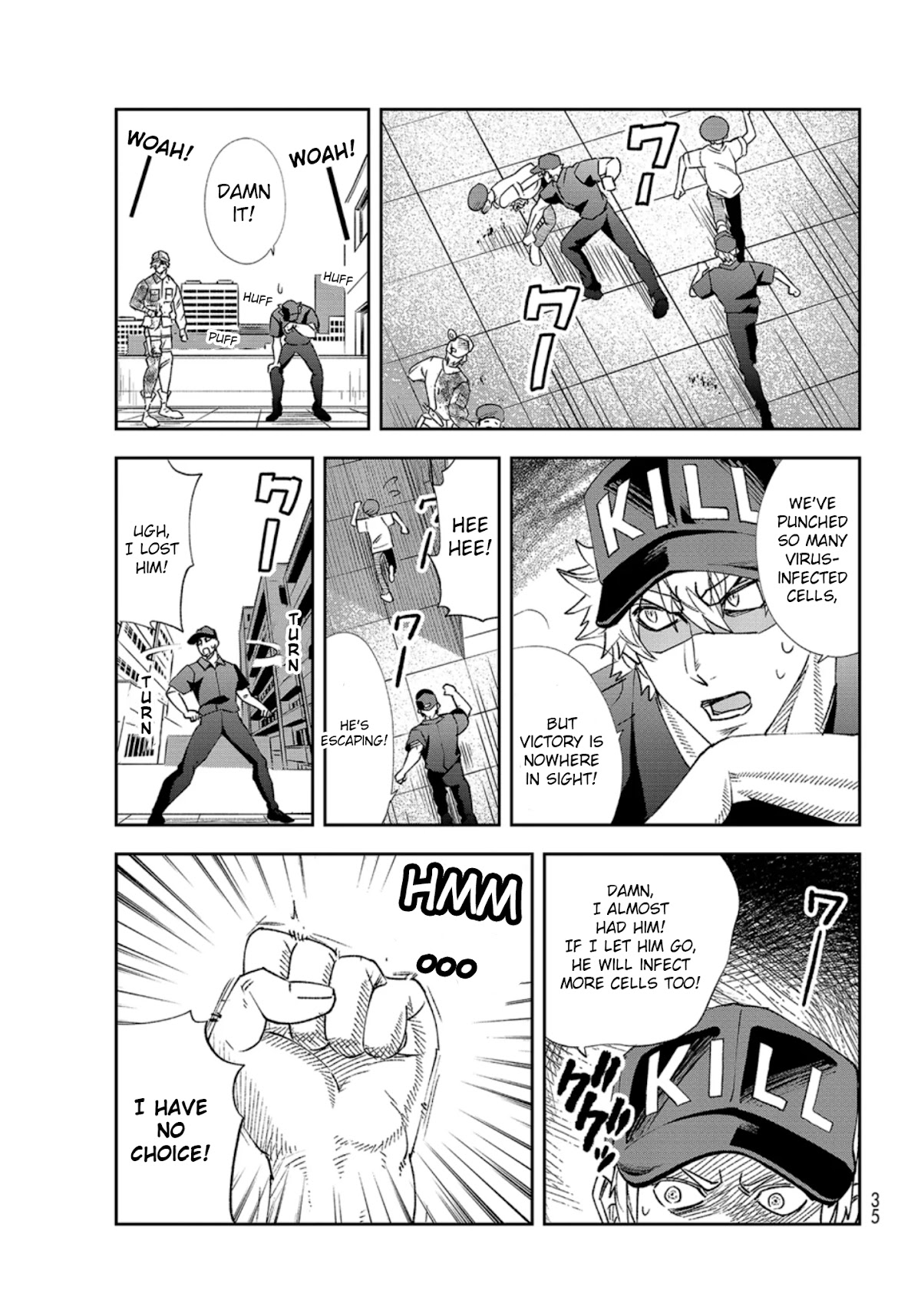 Hataraku Saibou Chapter 29 page 14 - Chapter 29: Novel Coronavirus (Part 1)