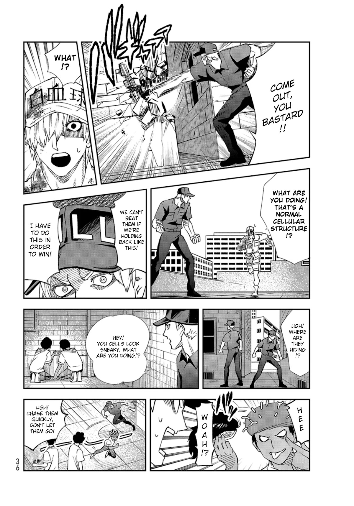 Hataraku Saibou Chapter 29 page 15 - Chapter 29: Novel Coronavirus (Part 1)